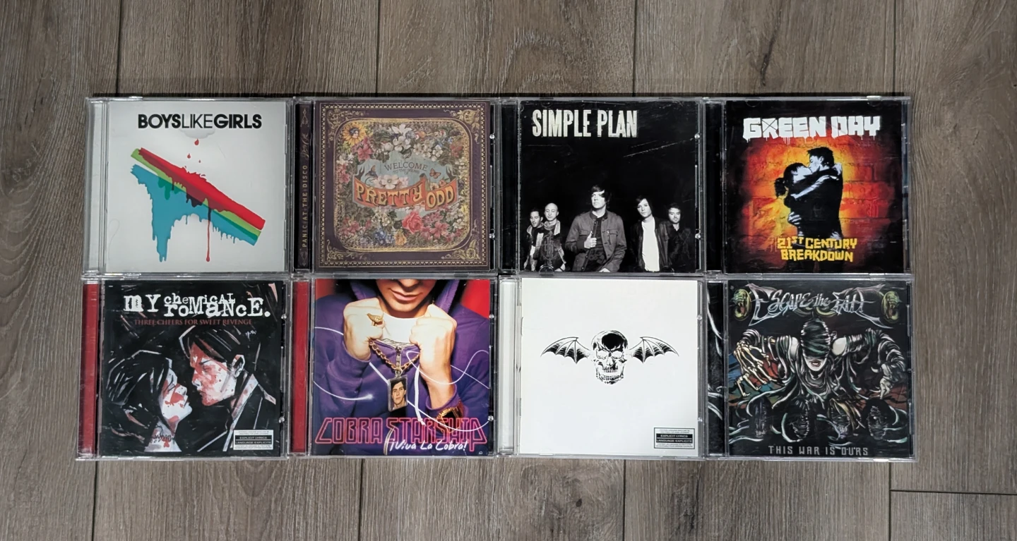 Pop/Punk/Emo 2000s CDs