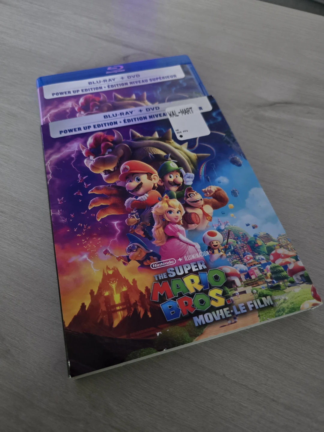 The Super Mario Bros. Movie Blu-Ray + DVD Power Up Edition