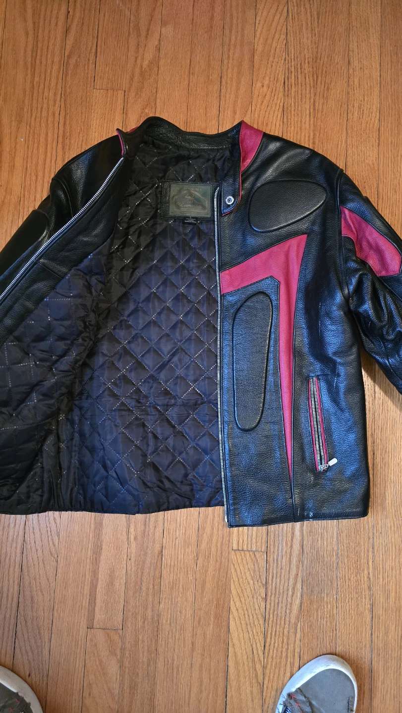 Leonardi Leather Motorcycle Jacket - photo 2