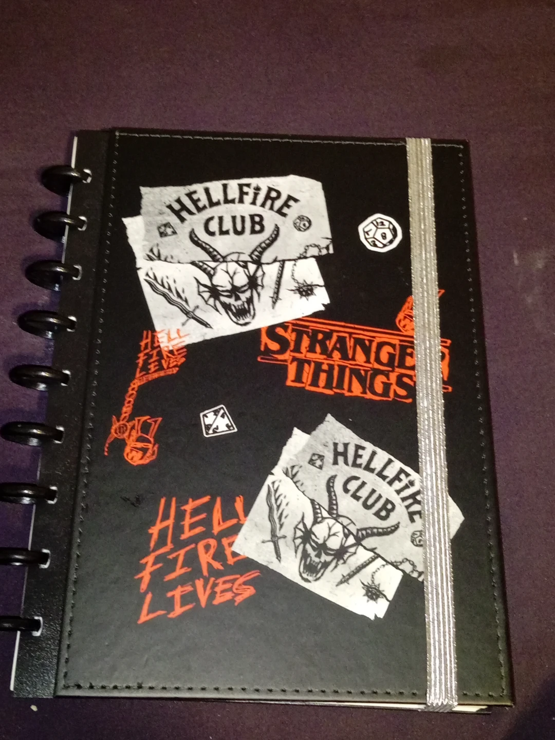 Stranger Things Hellfire Club Notebook