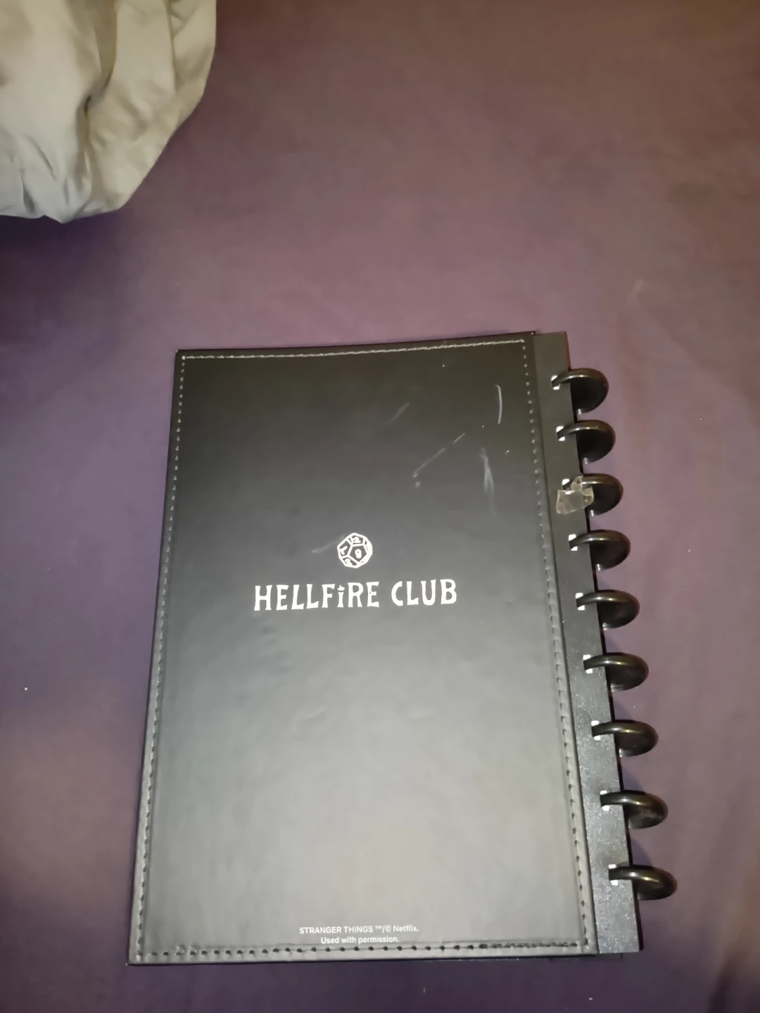 Stranger Things Hellfire Club Notebook - photo 2