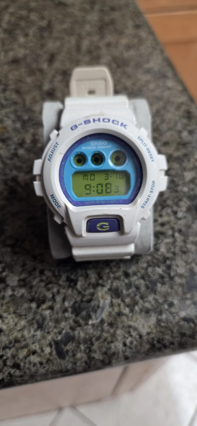 Casio G-Shock White Digital Watch