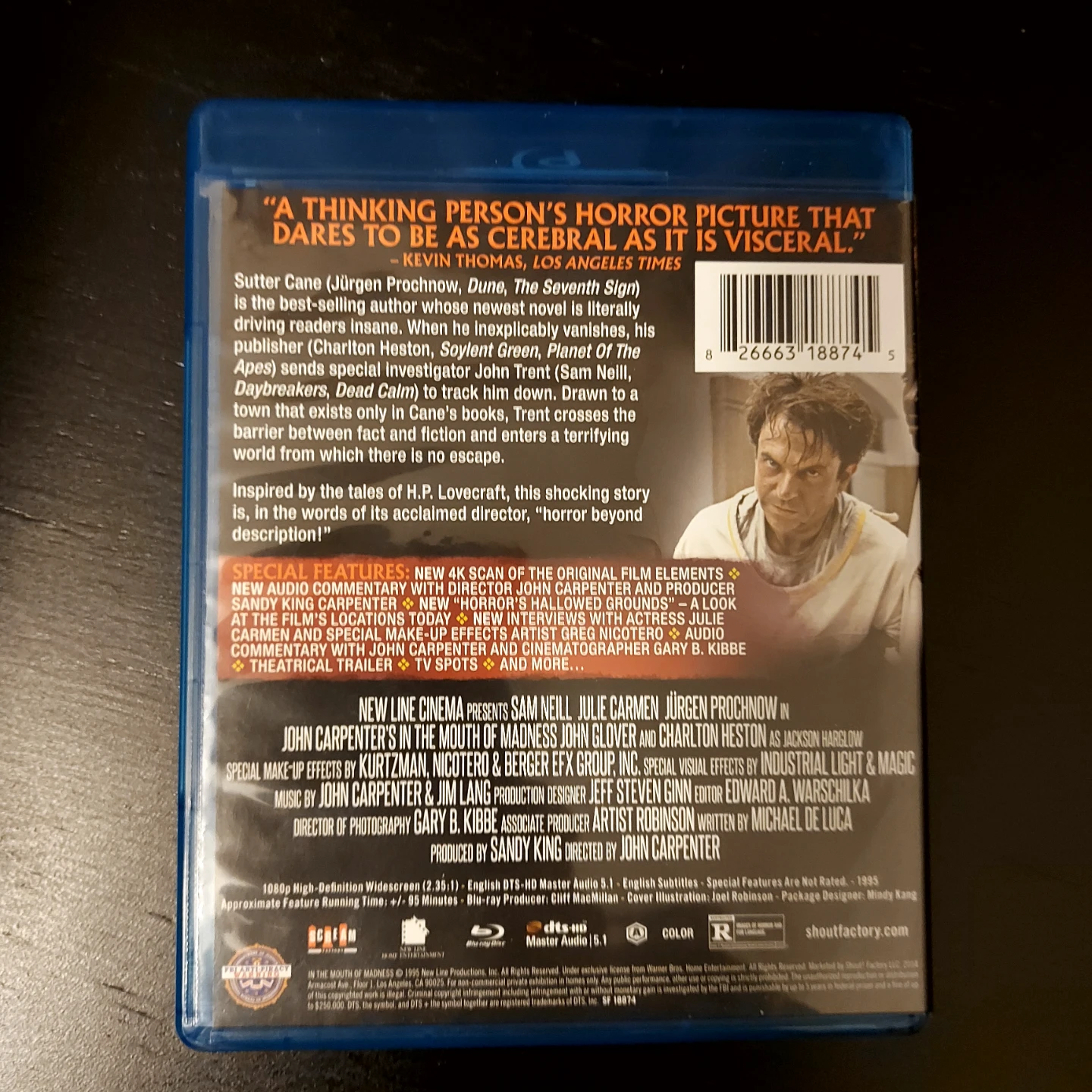 In The Mouth of Madness Collector's Edition Blu-ray - photo 2