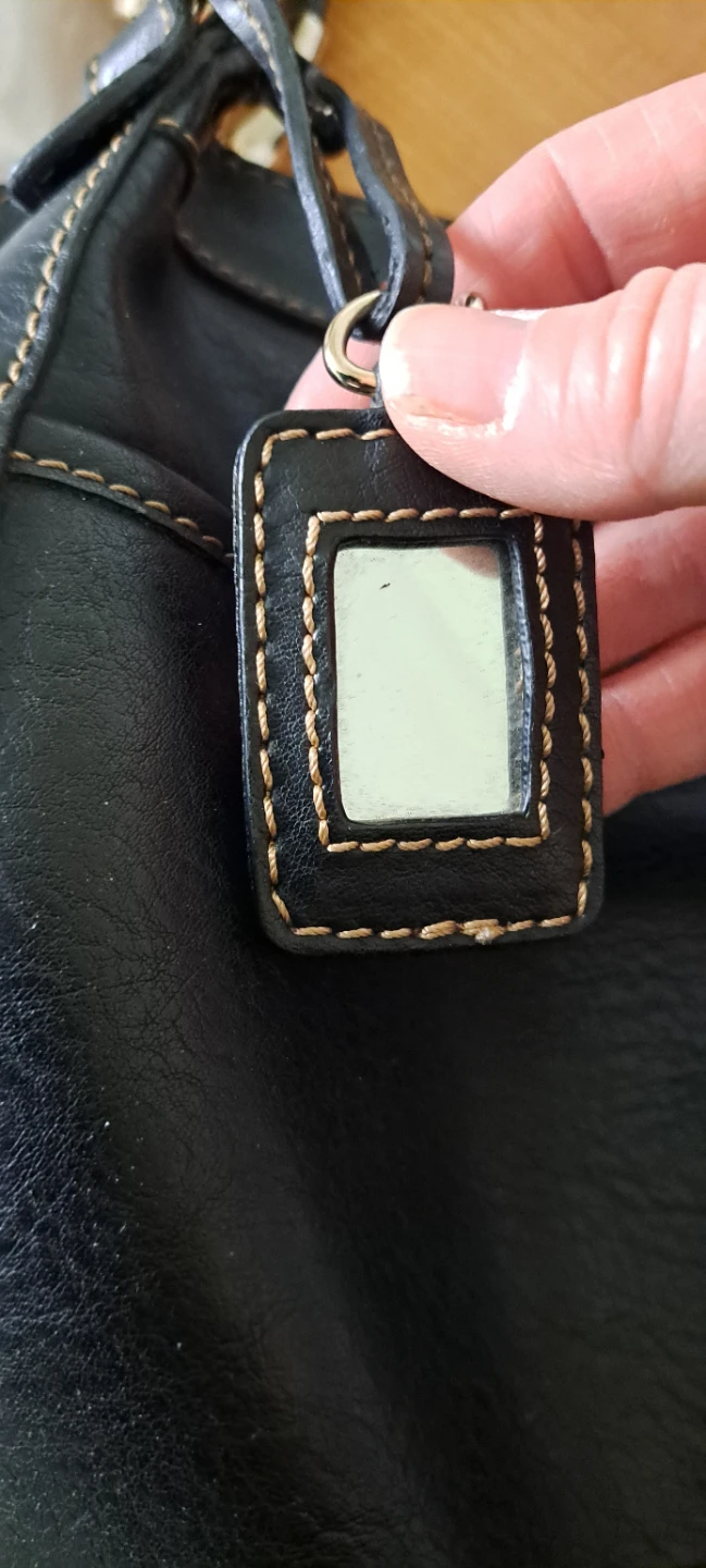 Liz Claiborne Black Faux Leather Shoulder Bag - photo 4