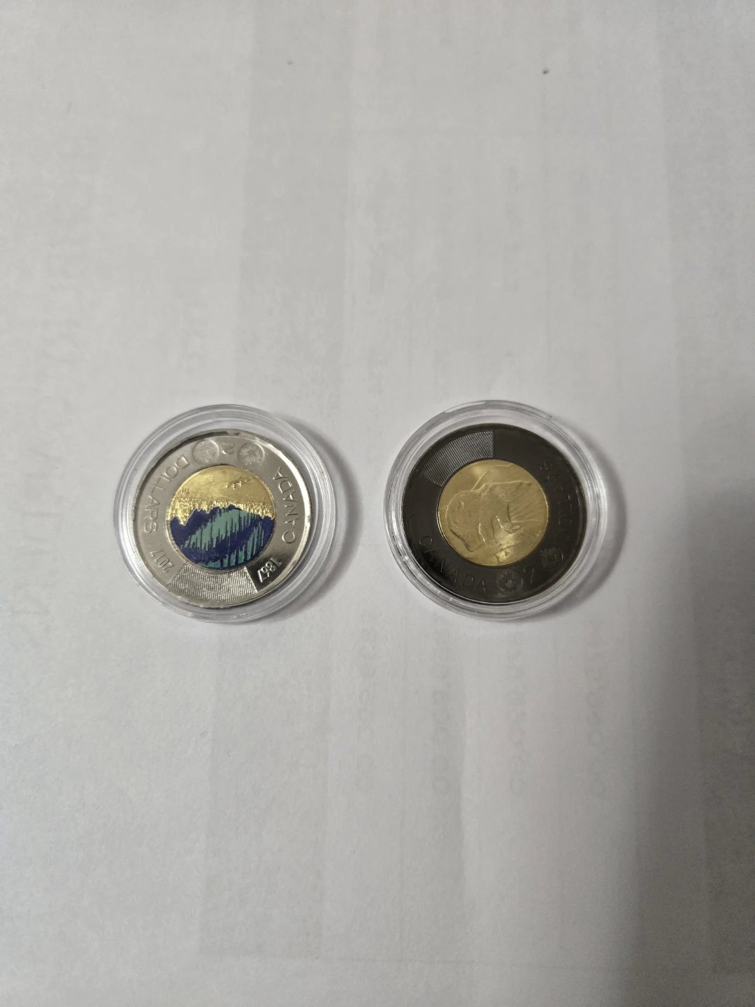 2017 Canada $2 Two Dollar Coins (Two)