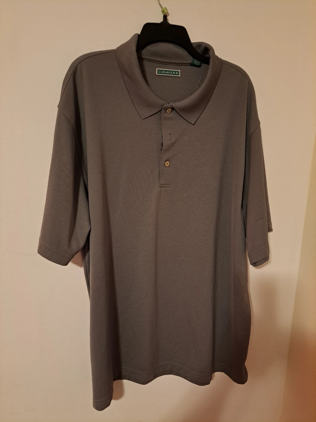 CUBANVERA 3XT Men's Gray Polo Shirt - photo 2