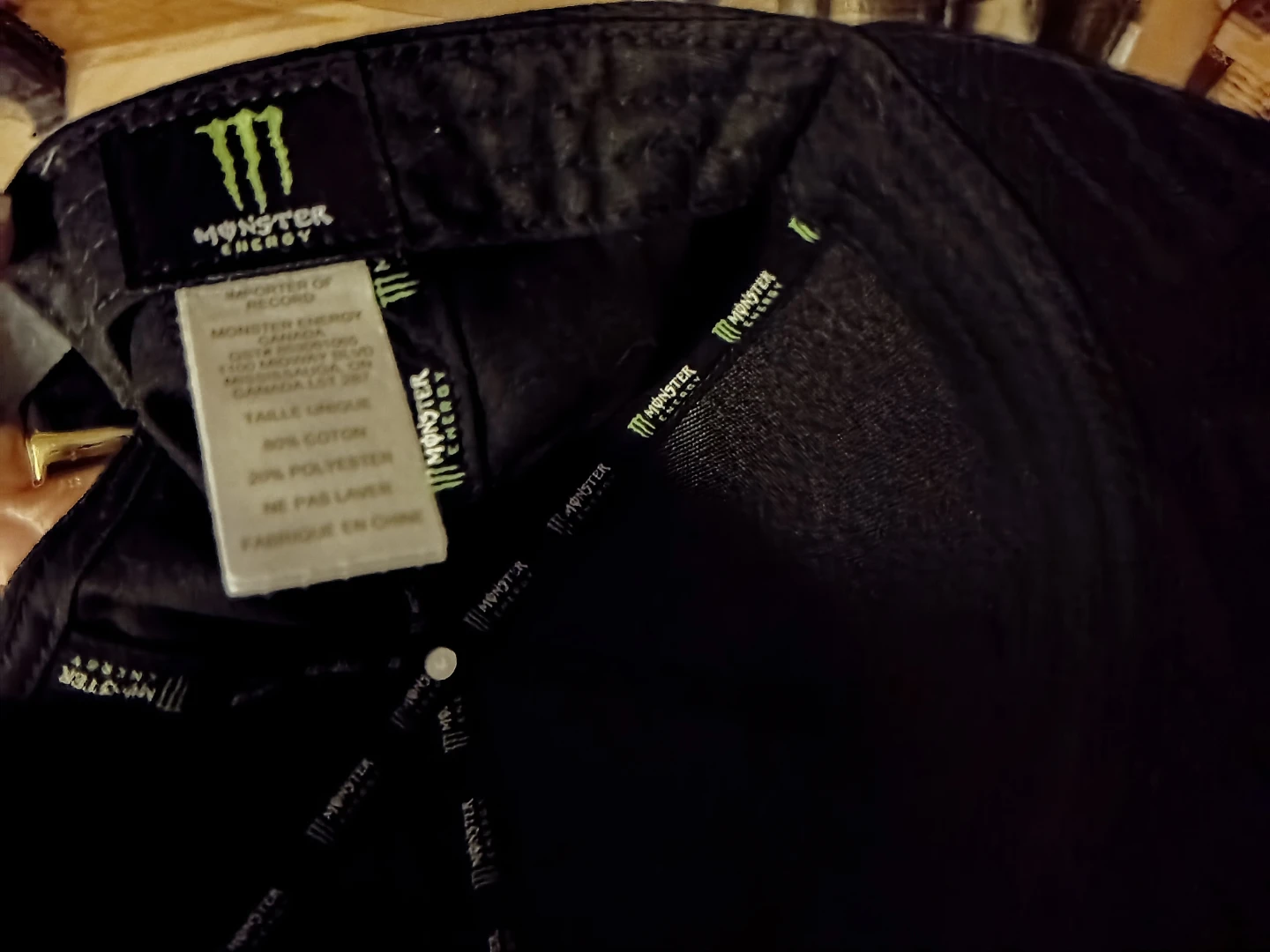 Monster Energy Black Cap - photo 5