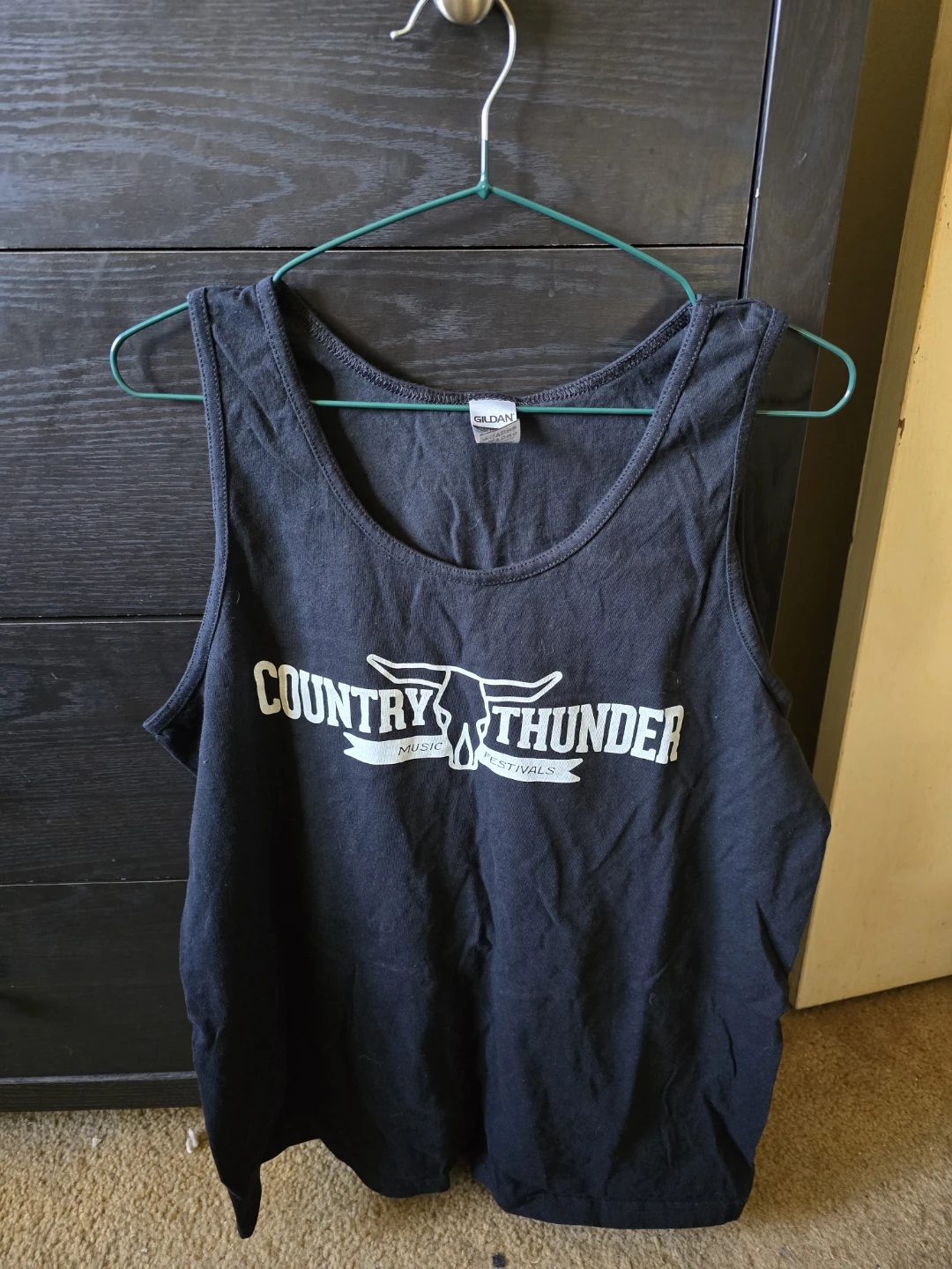 Gildan Country Thunder Music Festivals Tank Top L