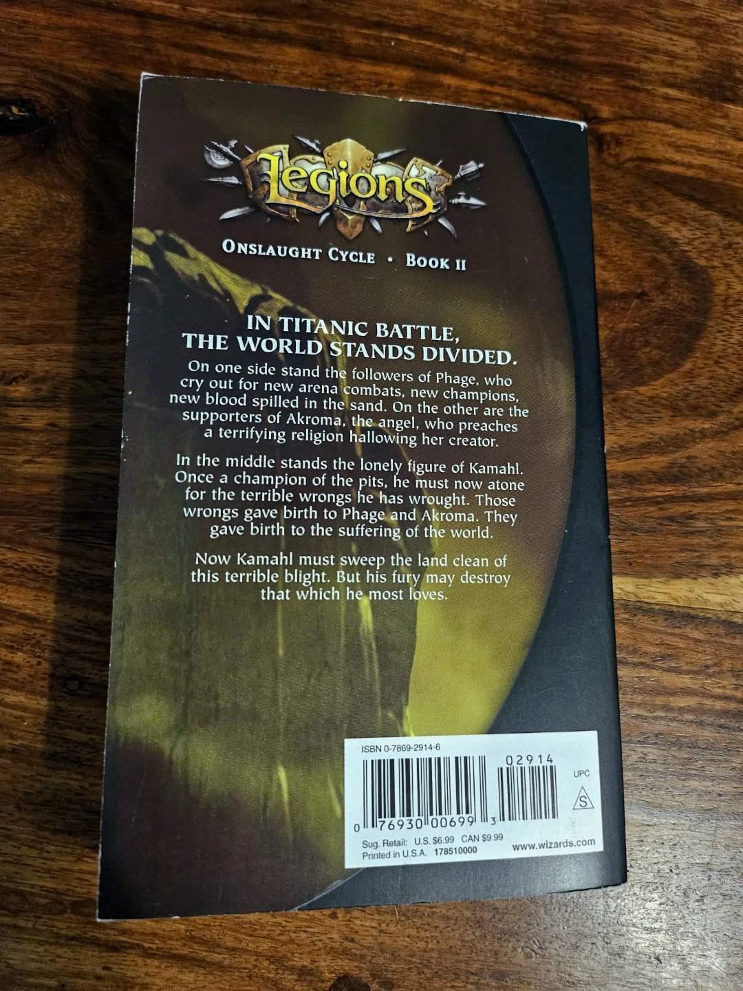 MTG:Magic The Gathering Legions Onslaught Cycle Book II - photo 2
