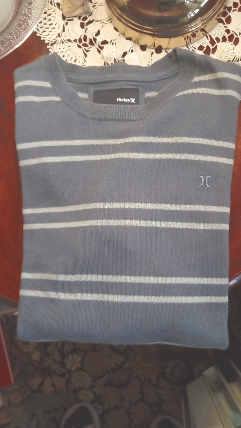 Hurley Striped Sweater Size L - photo 5