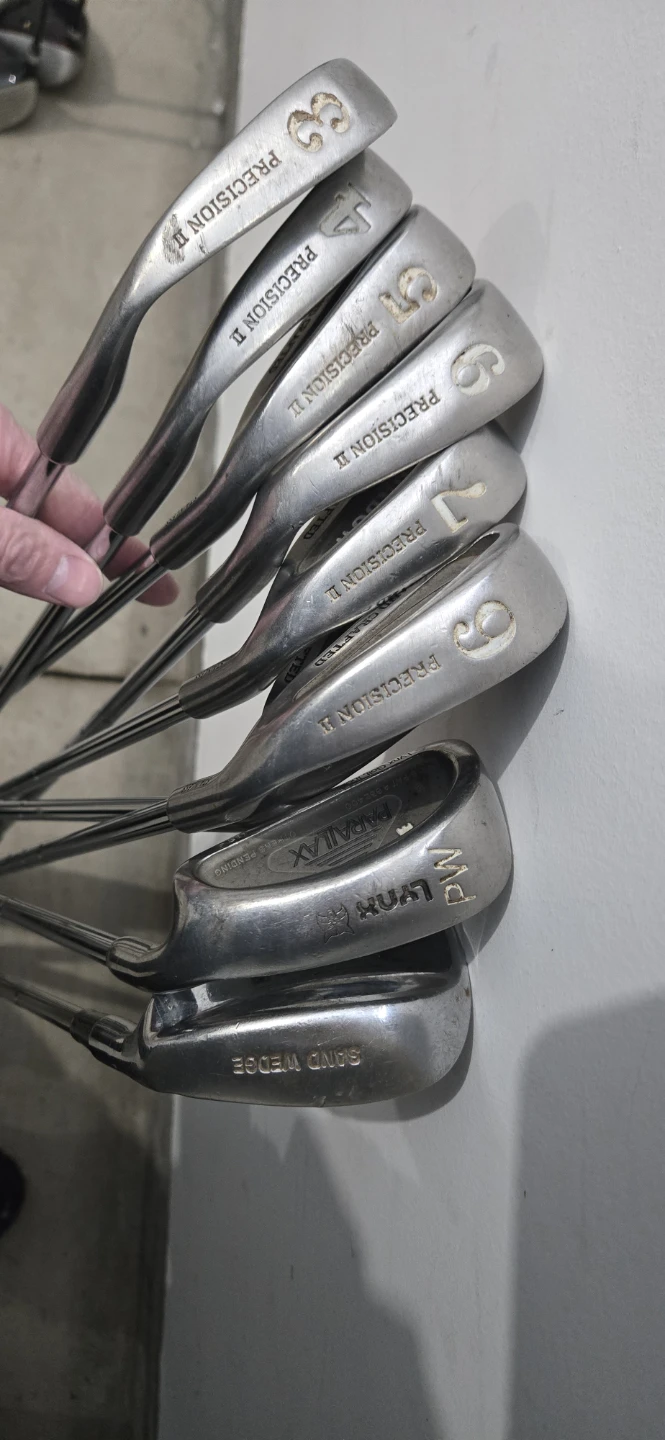Set of 7 Golf Irons - Precision II, Shadow, Lynx, Parallax - photo 2