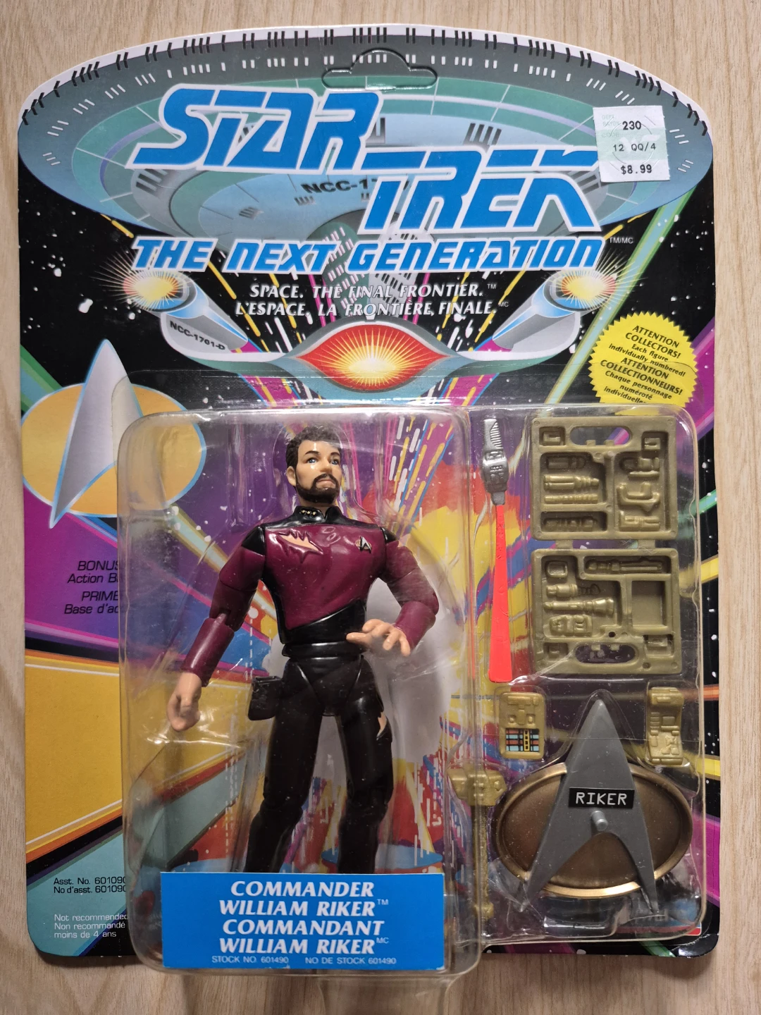 Star Trek The Next Generation Commander William Riker