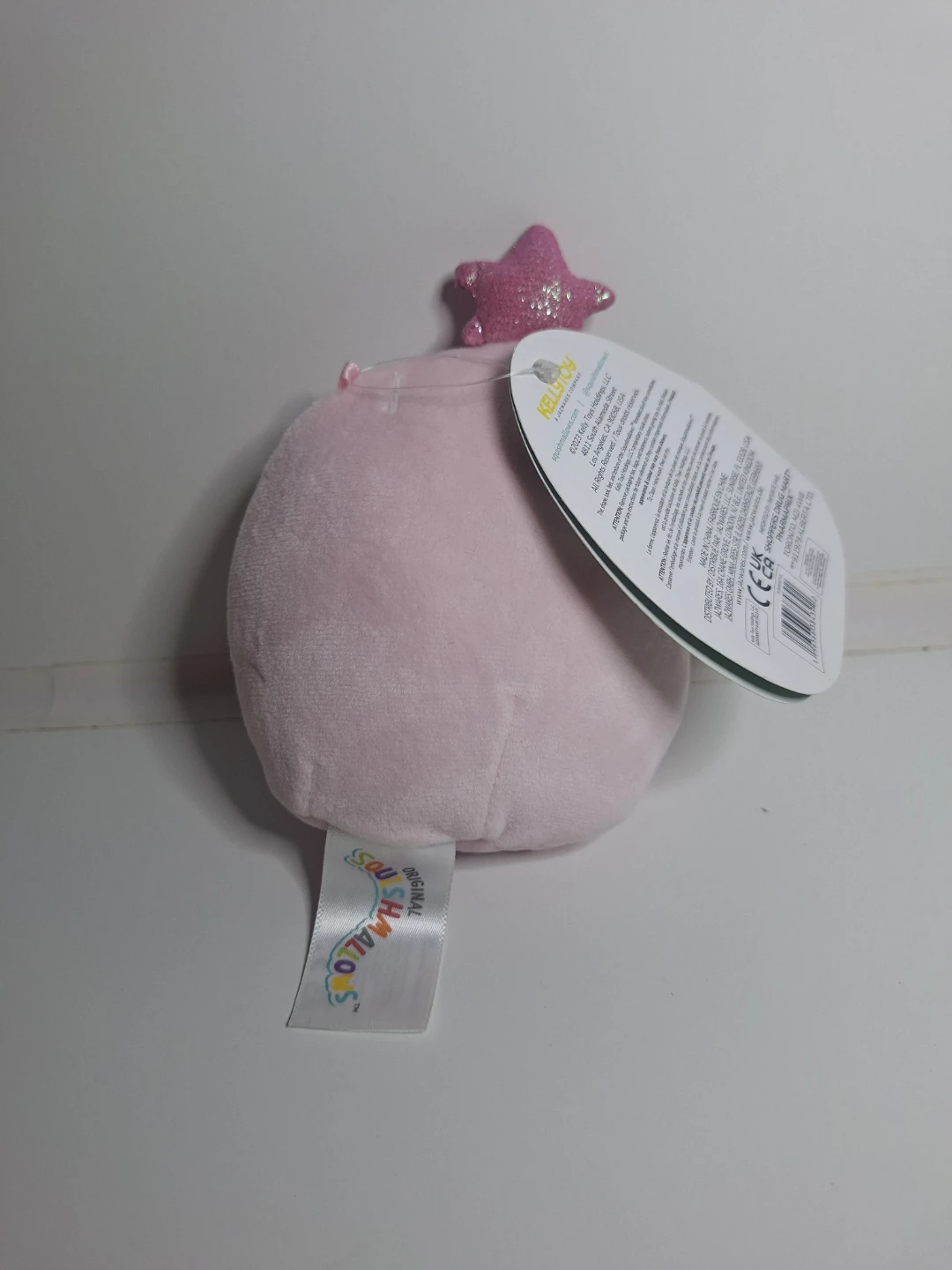 Squishmallows Garnet 4” Pink Christmas Tree Plush NWT - photo 2