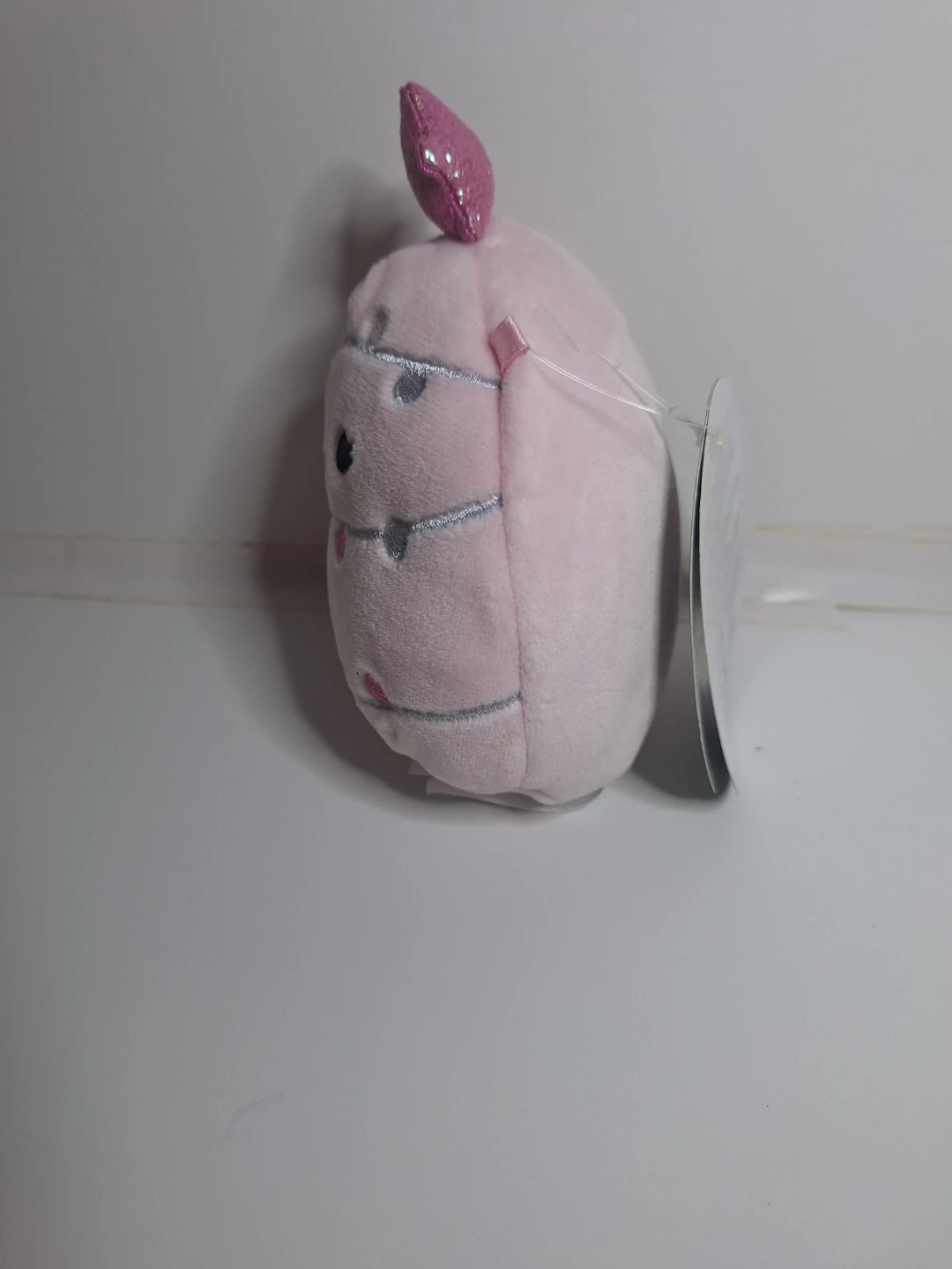 Squishmallows Garnet 4” Pink Christmas Tree Plush NWT - photo 4