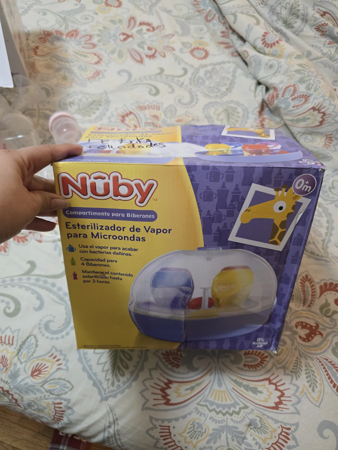 Nuby Microwave Sterilizer for Baby Bottles 🧡 - photo 3