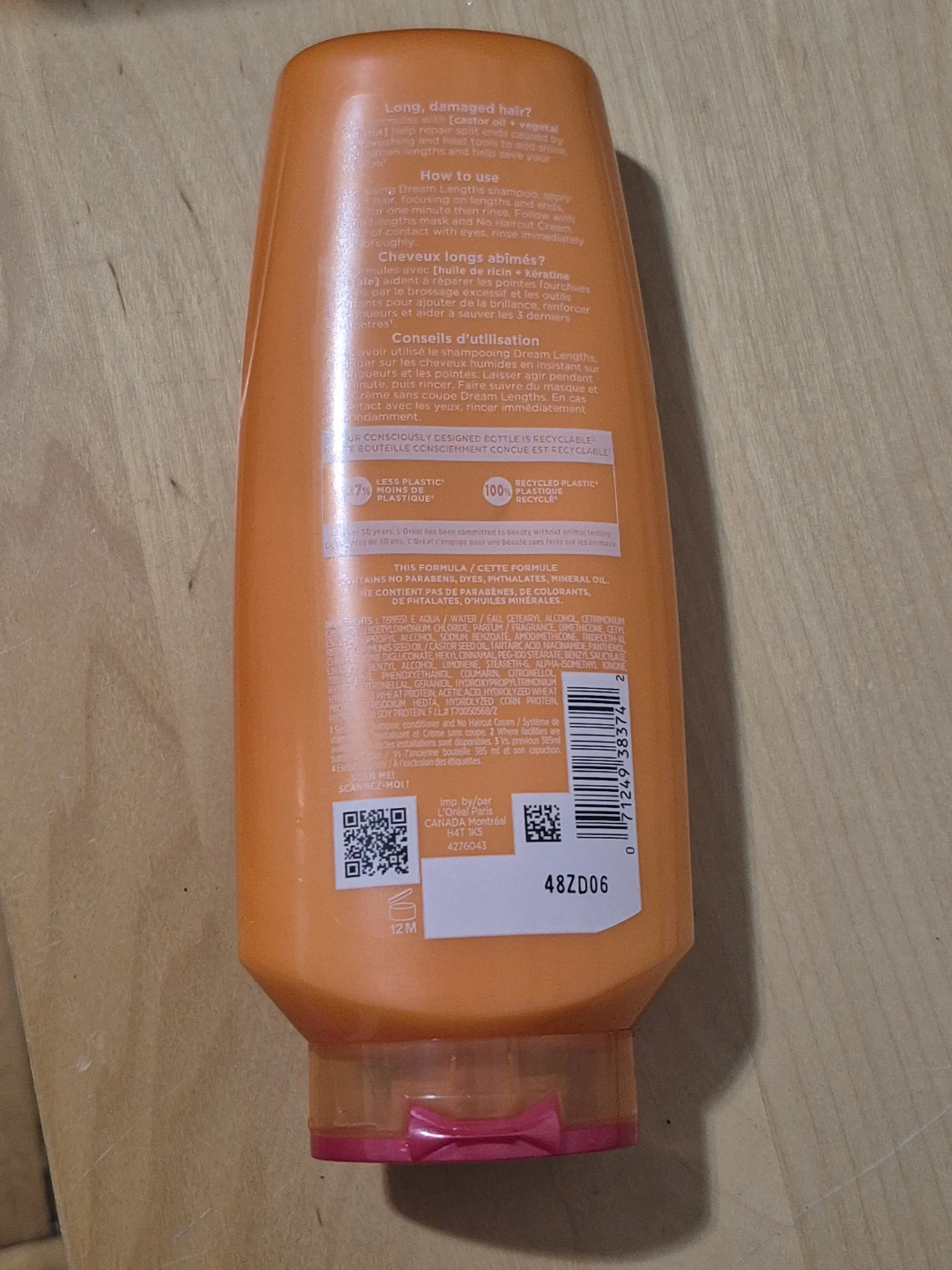 L'Oréal Paris Dream Lengths Split End Sealing Conditioner 375mL - photo 2