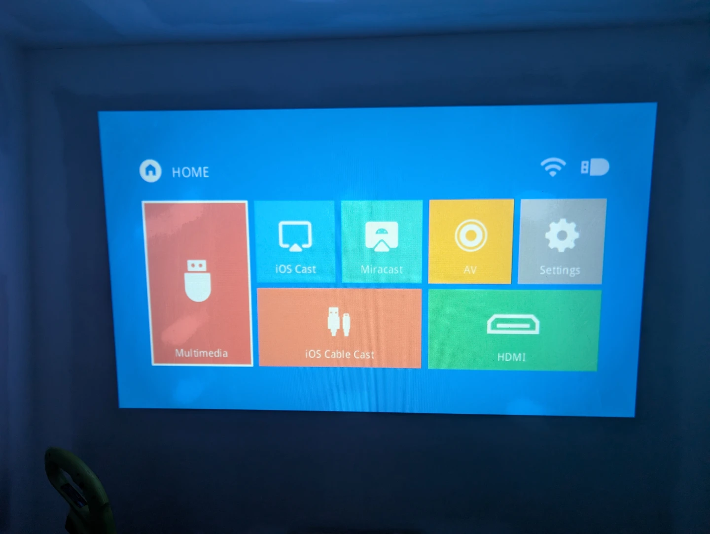 Brand New Wifi Bluetooth Projector For Sale - photo 5