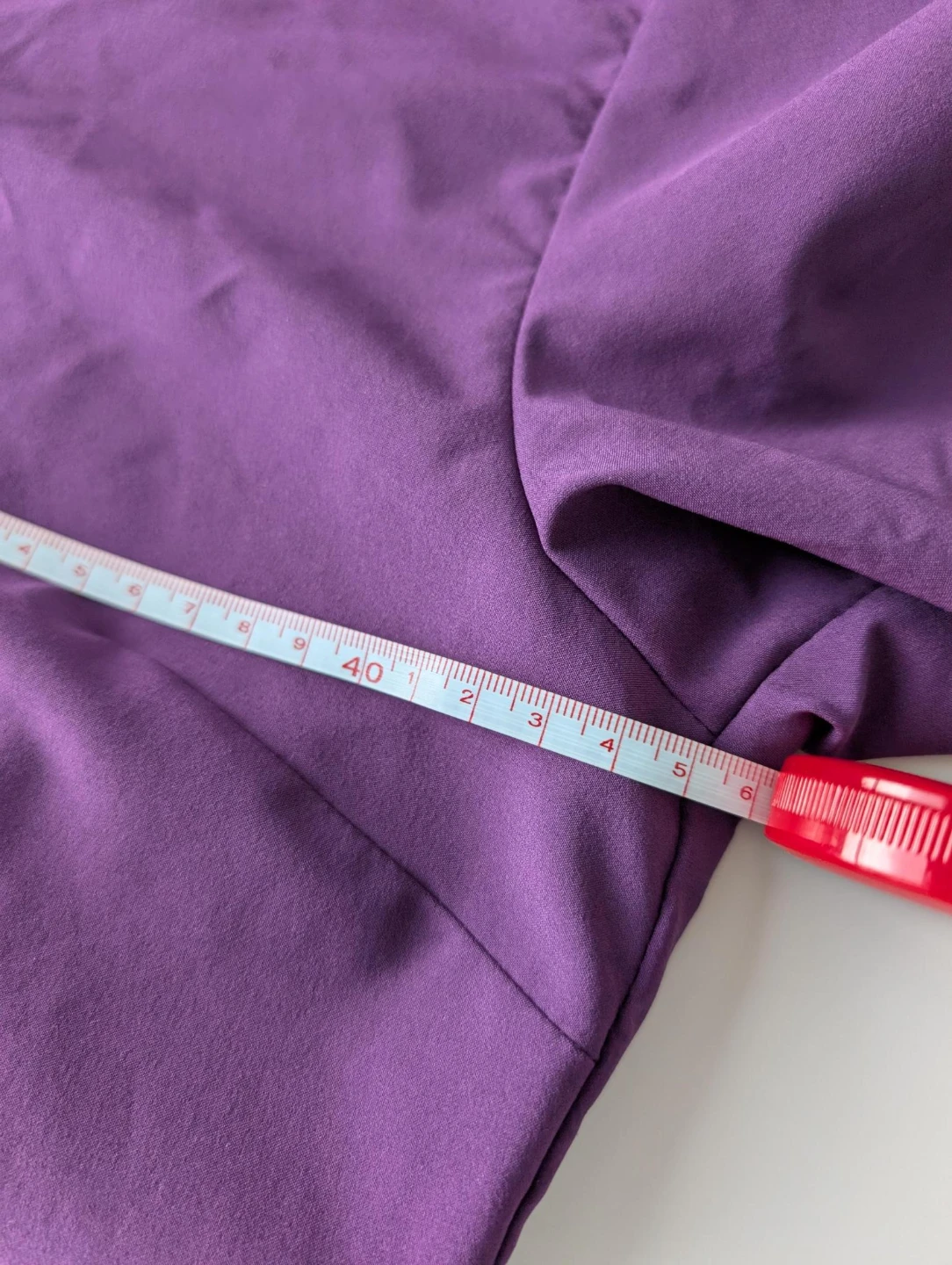 Xs Purple V-Neck Scrub Top - photo 5