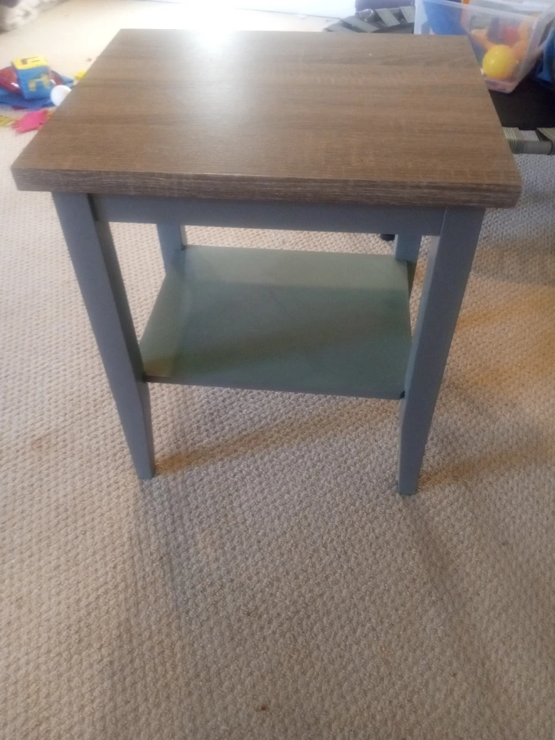 End Table with Shelf - photo 2