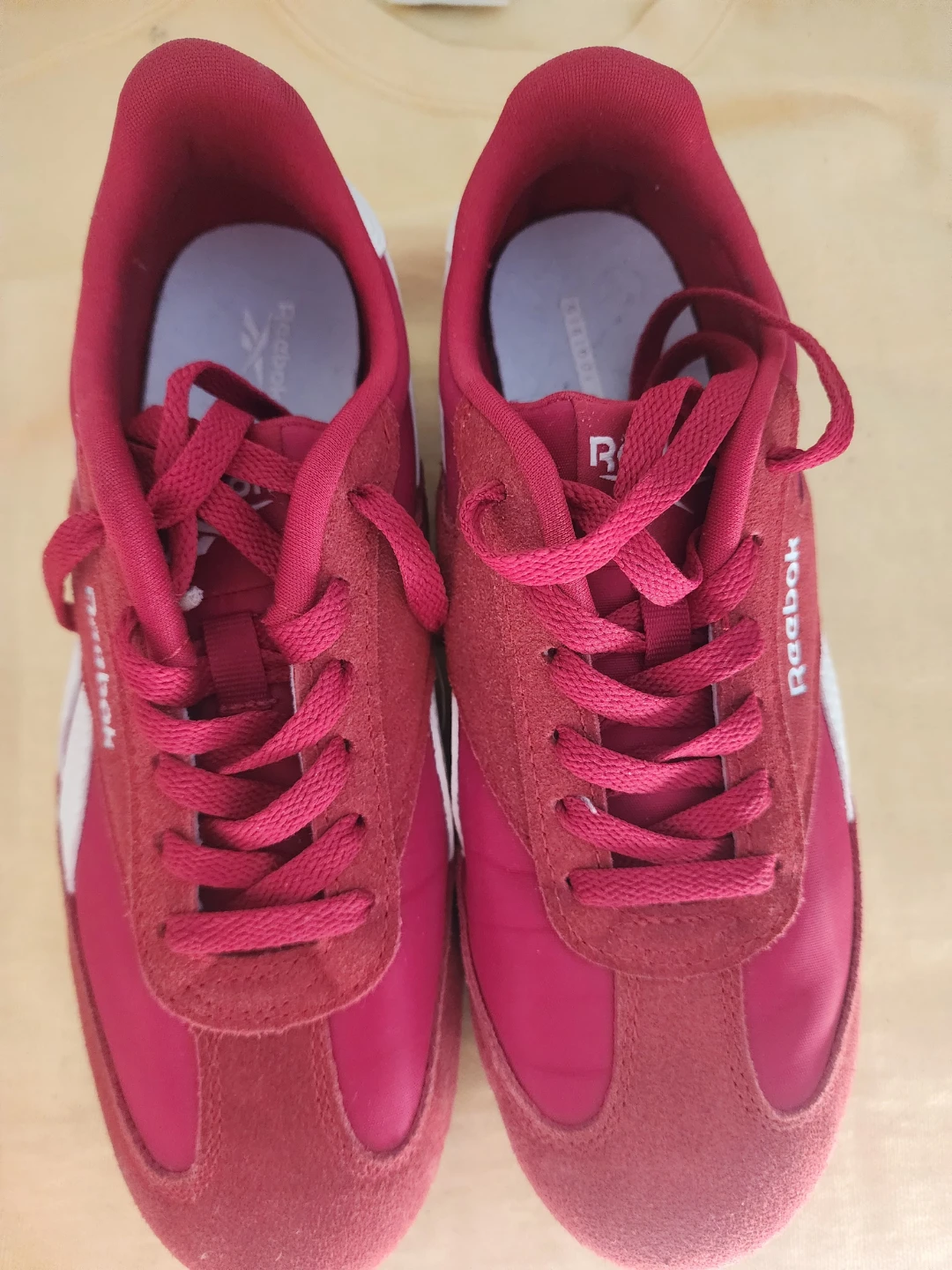 Reebok Red Athletic Shoes - photo 3