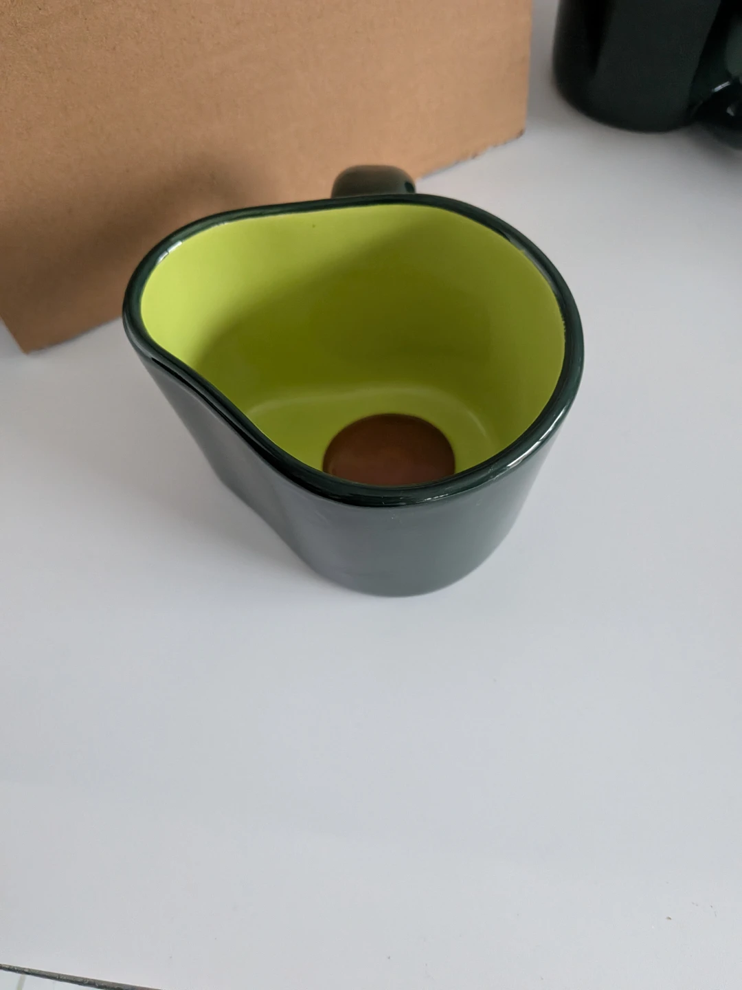 Tabitha Brown 15.7 Fl Oz Stoneware Avocado Coffee Mug, Green