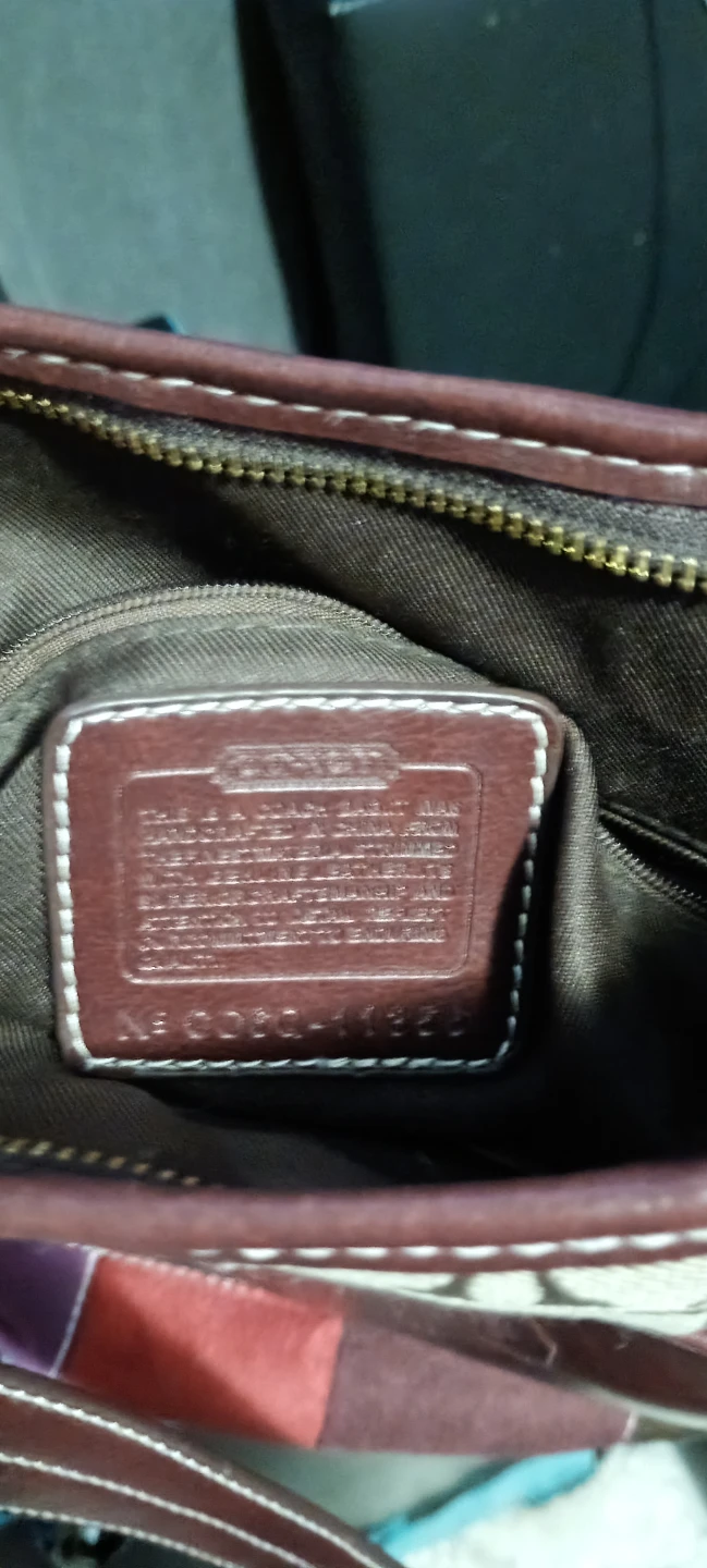 Coach Patchwork Leather Shoulder Bag - photo 4