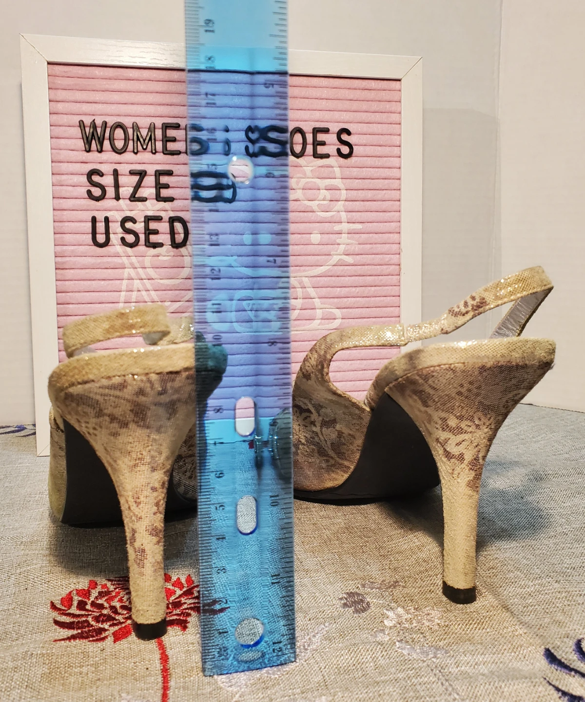 Feet First Women's Heeled Slingbacks Size 9 - photo 5