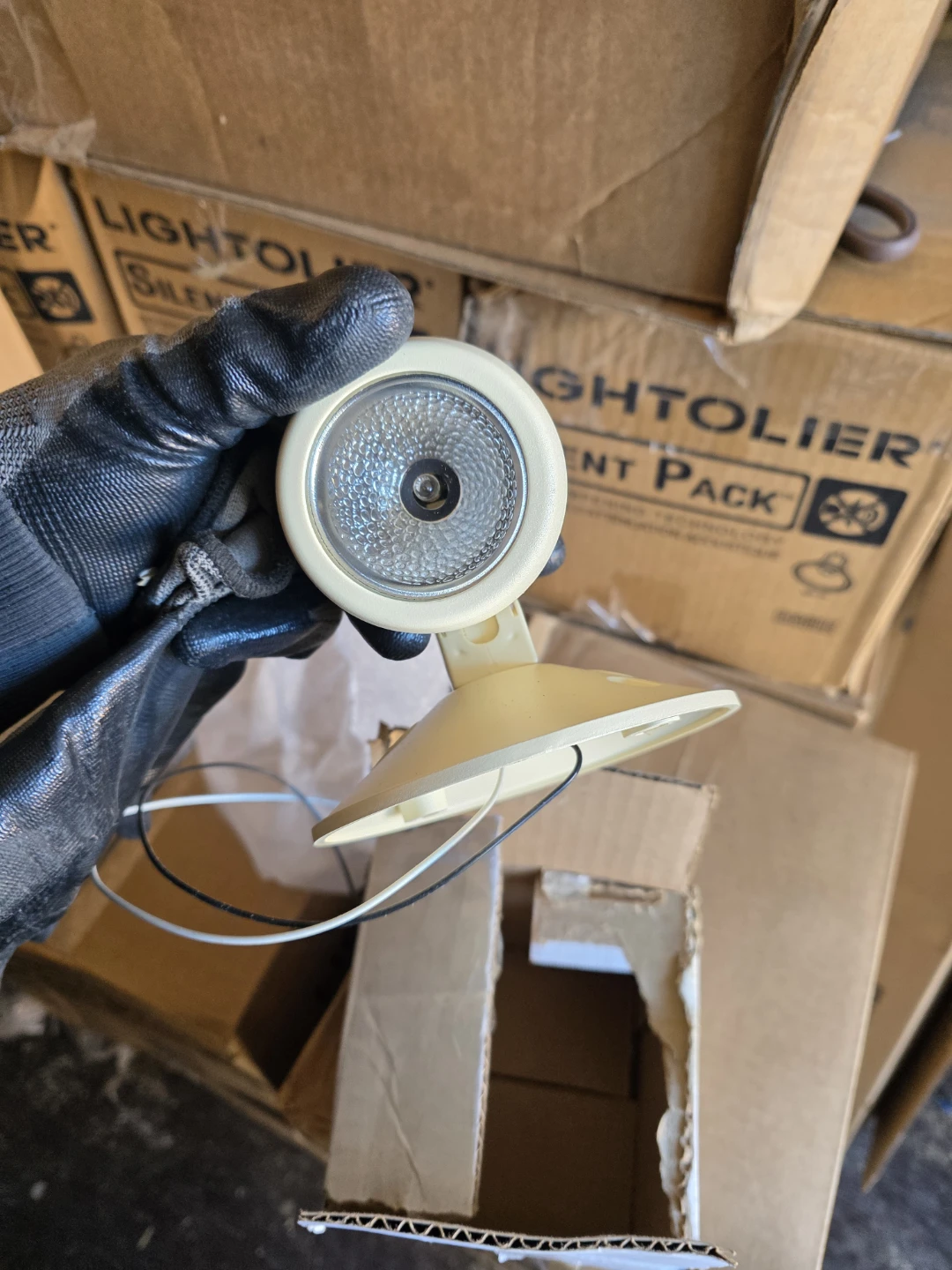 Canlyte MR200112V12Q-BG Mini Rem Head, Beige