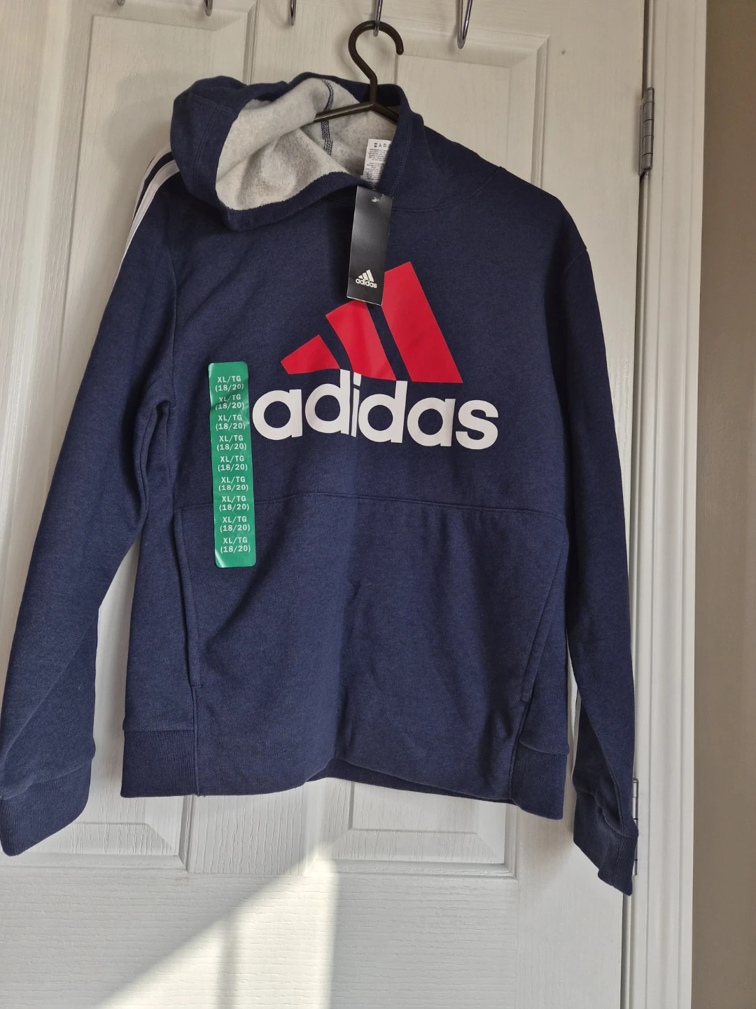 Adidas Boys Hoodie XL/TG (18/20) Navy Blue - photo 3