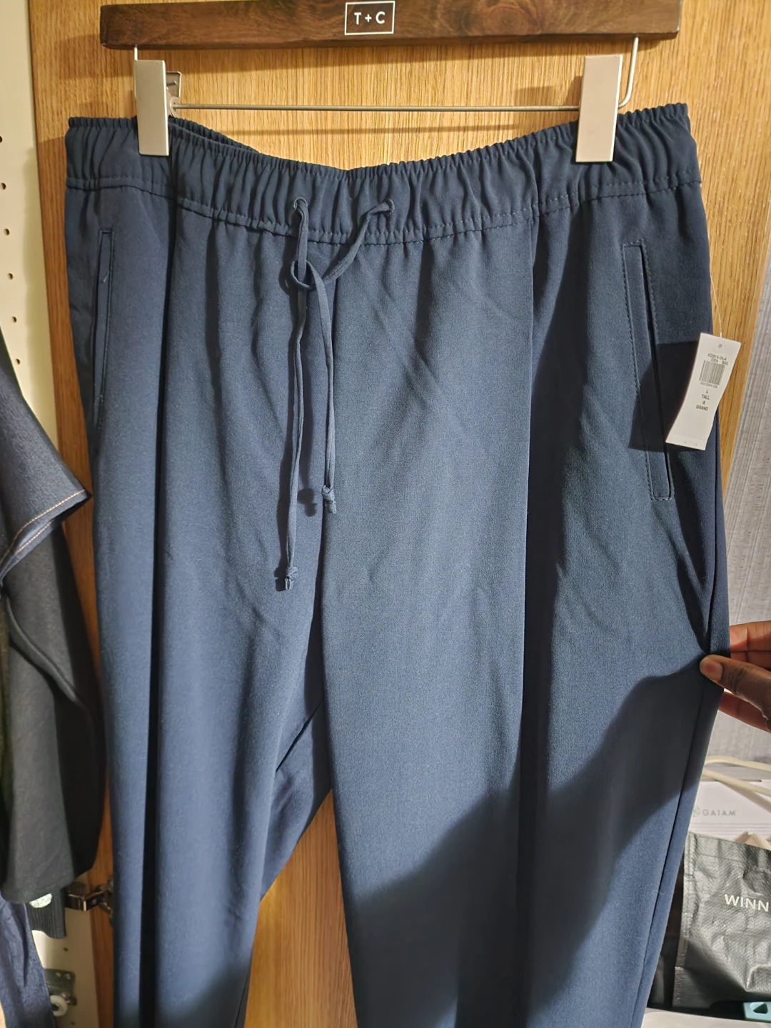 Old Navy Blue Drawstring Pants - photo 3
