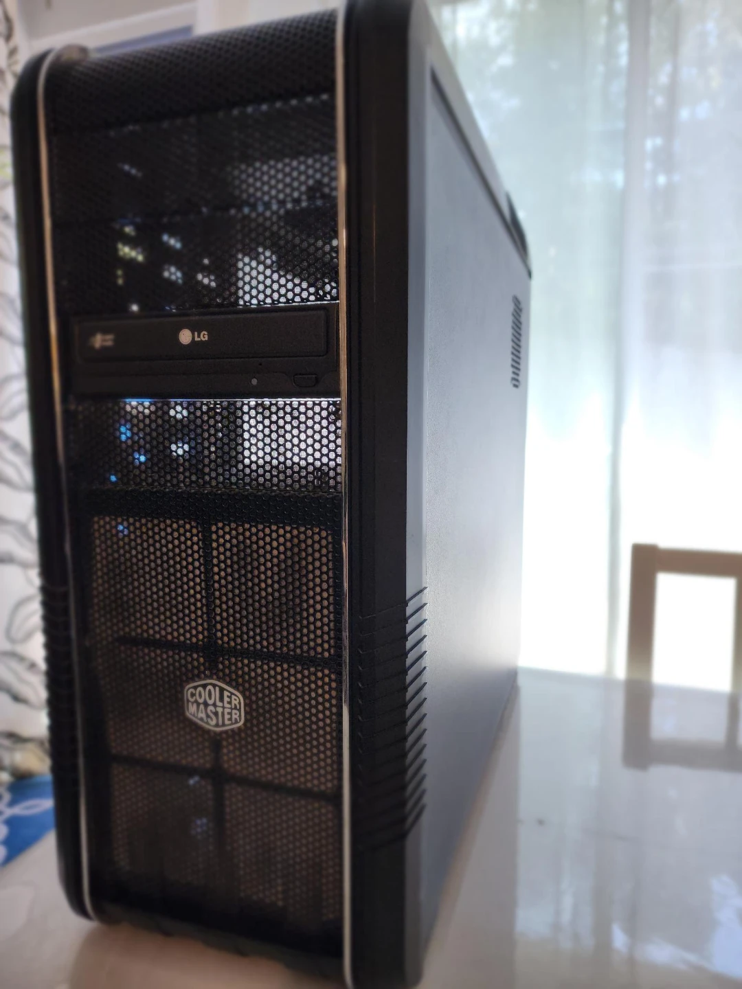 Desktop PC case & parts (Cooler Master Case + 650W PSU)