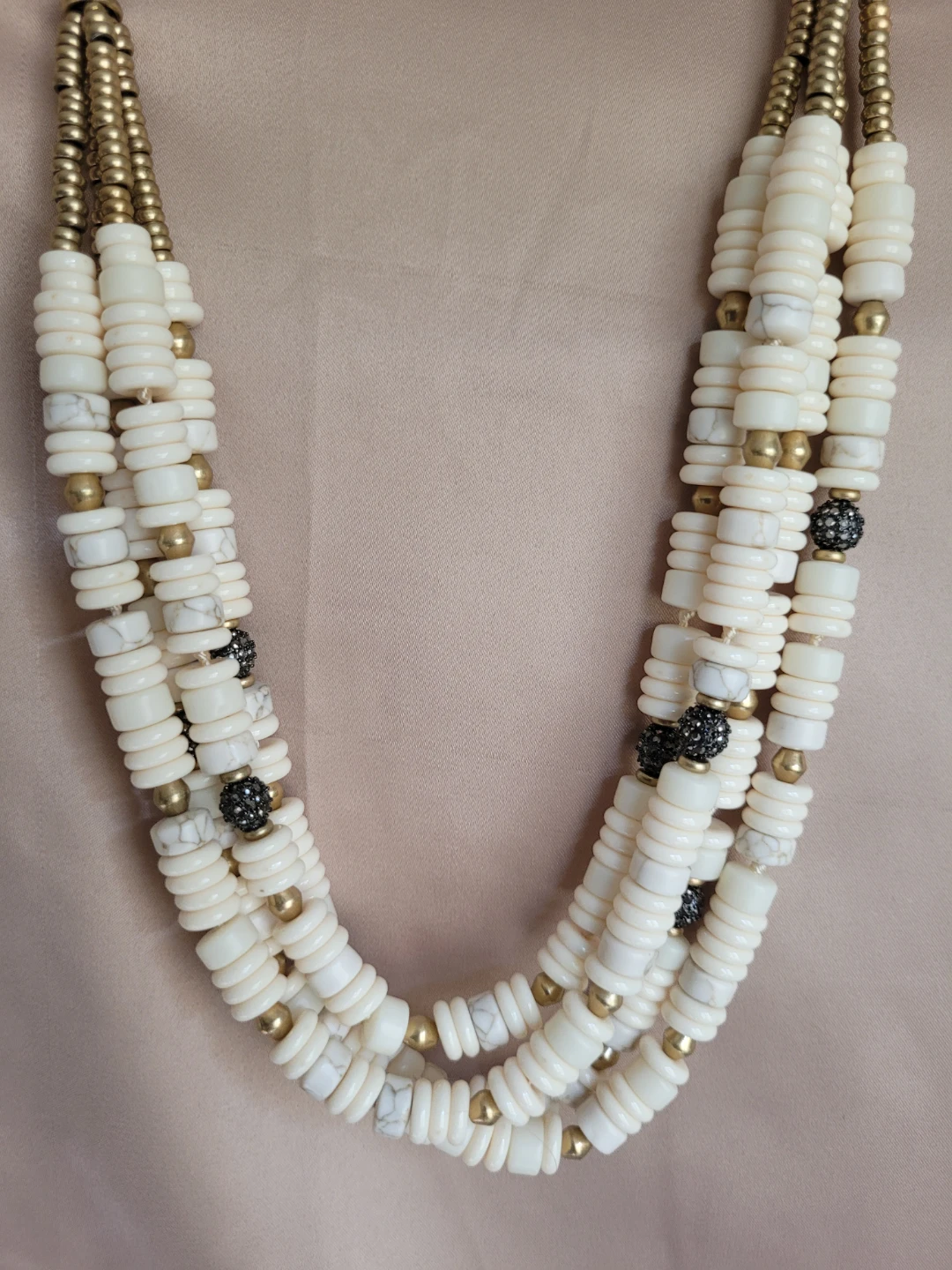 Stella & Dot Multi-Strand Beaded Necklace - photo 2