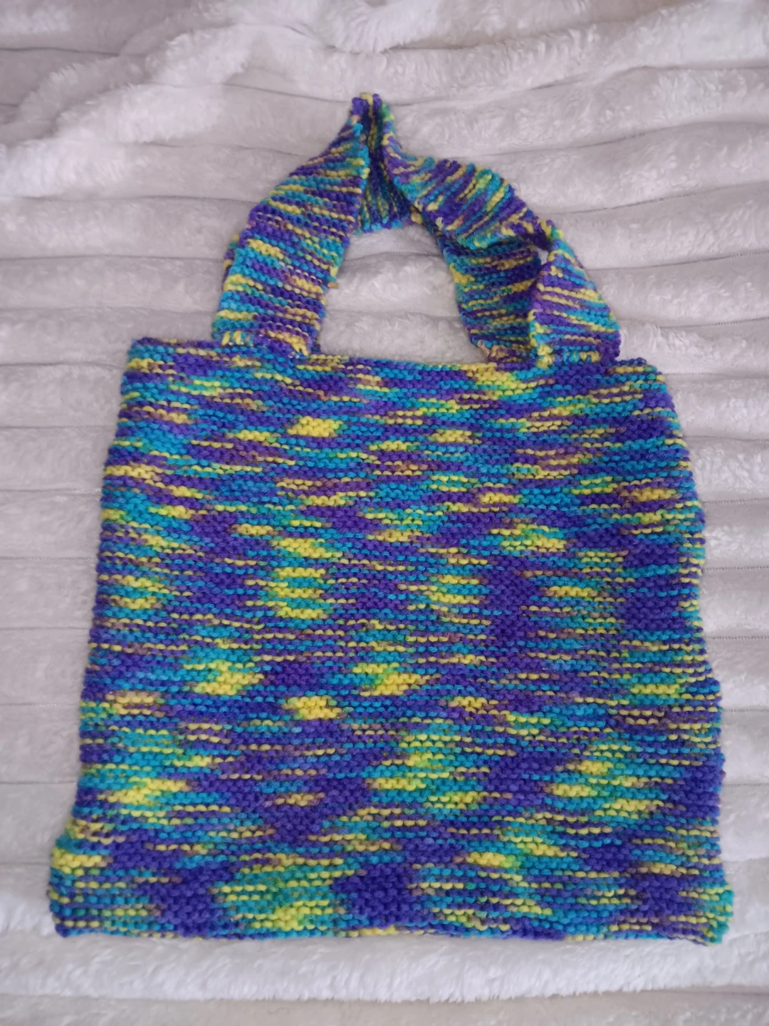 Handmade Knit Tote Bag - photo 3