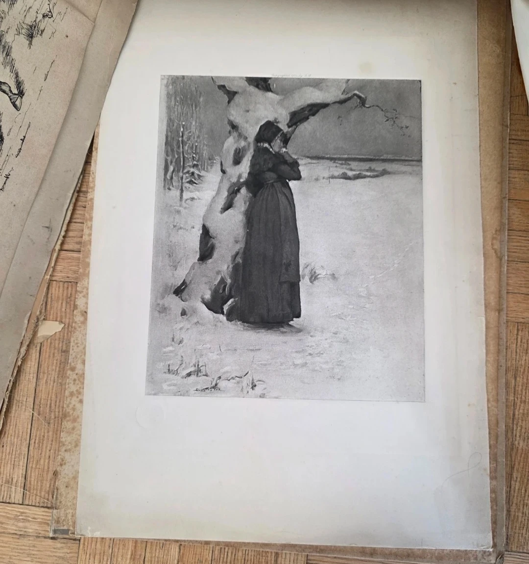 Vintage binder with prints - photo 5