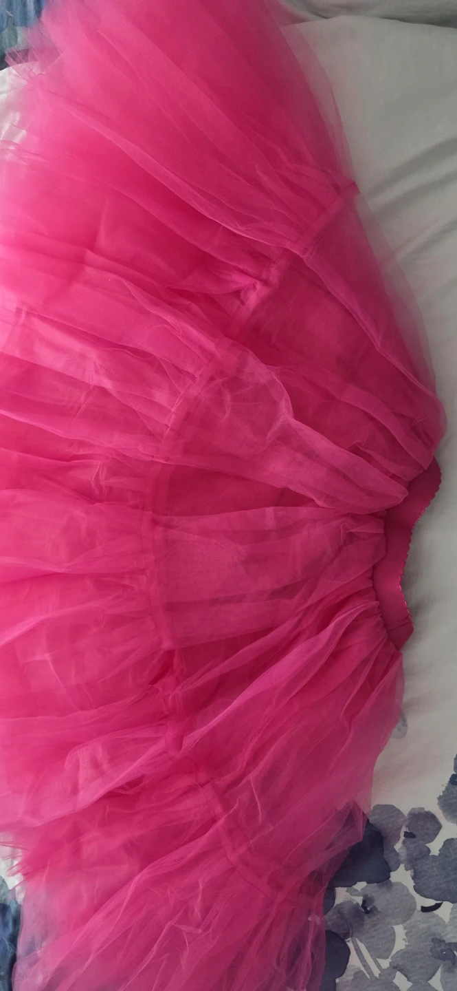 Hot Pink Woman's Tulle Skirt 🌱 - photo 4