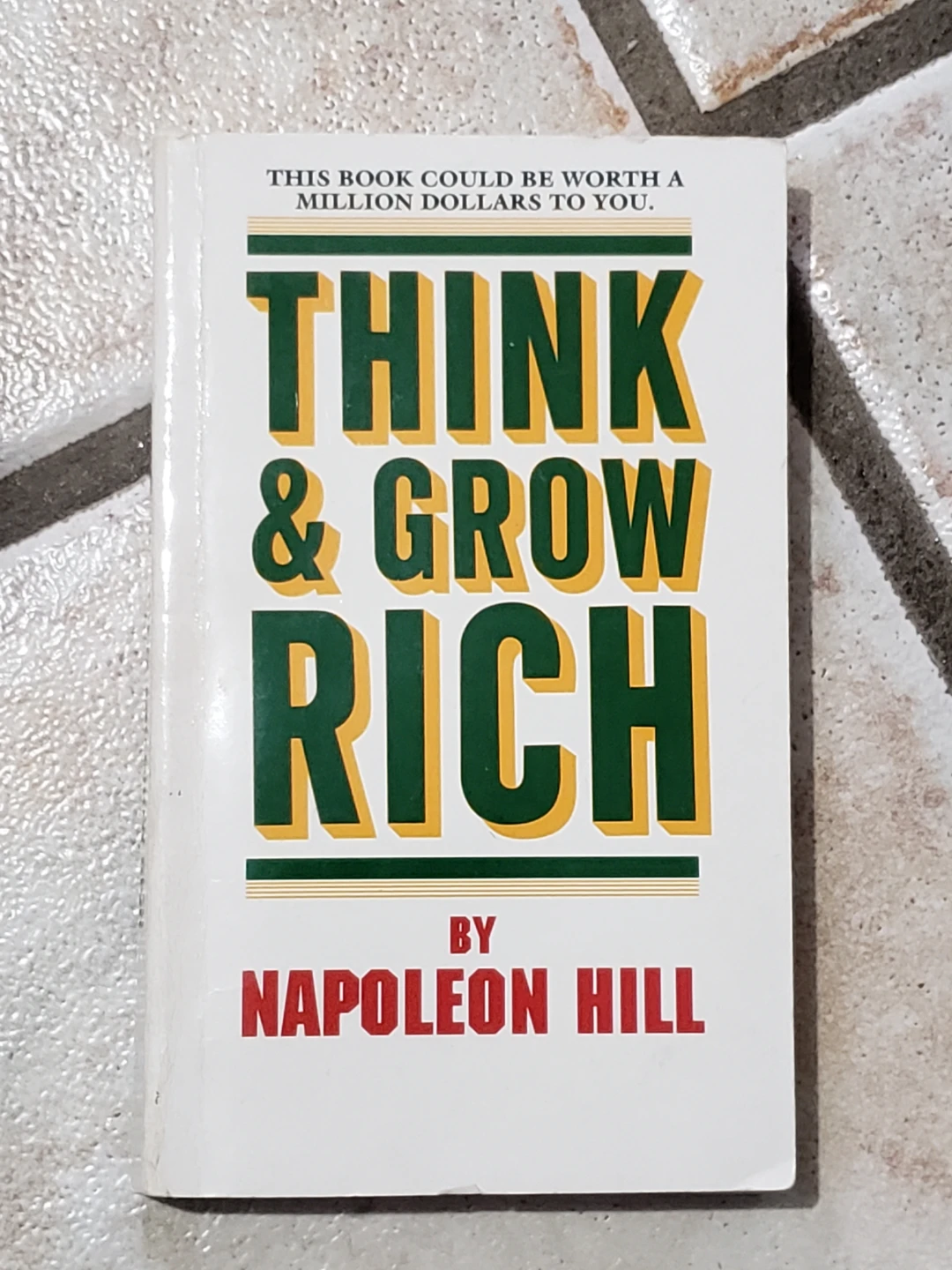 Think and Grow Rich by Napoleon Hill Book