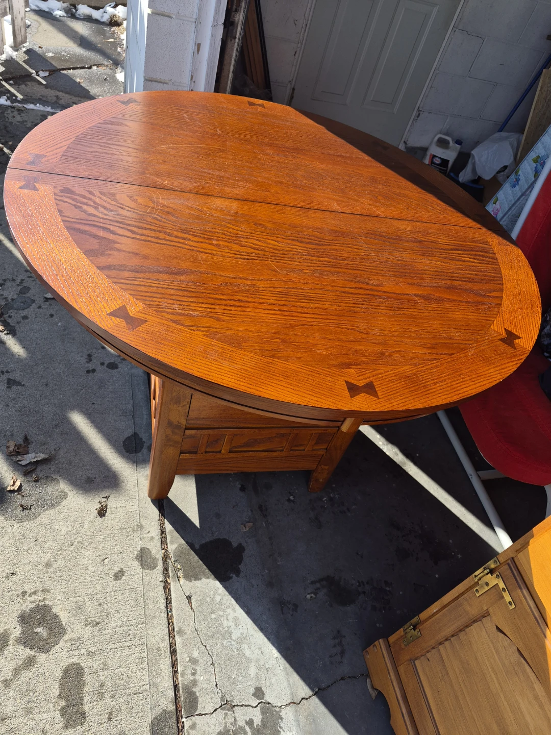 Oak Dining Table (Table only) - photo 3