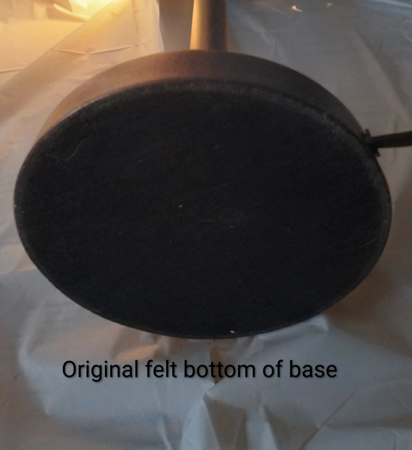 Vintage JIMCO 24" Brass Spotlight Style Desk lamp - photo 5