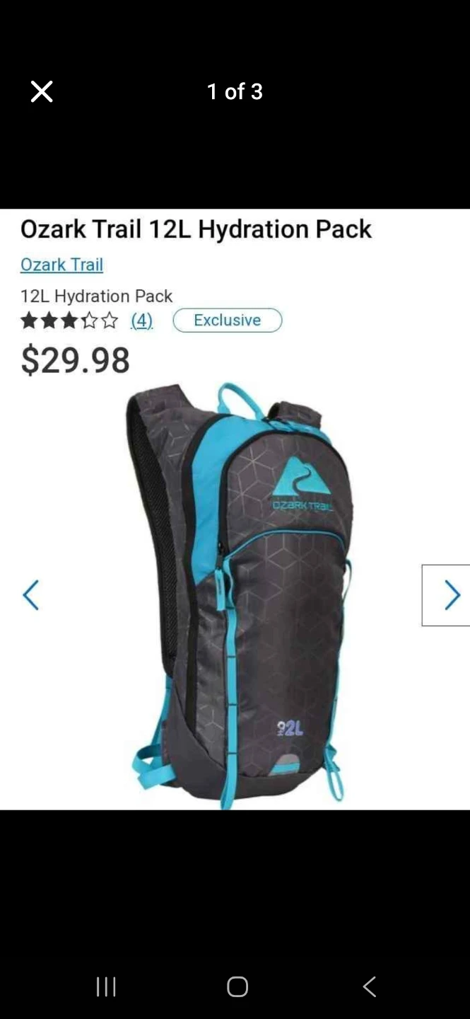 Ozark Trail 12L Hydration Pack