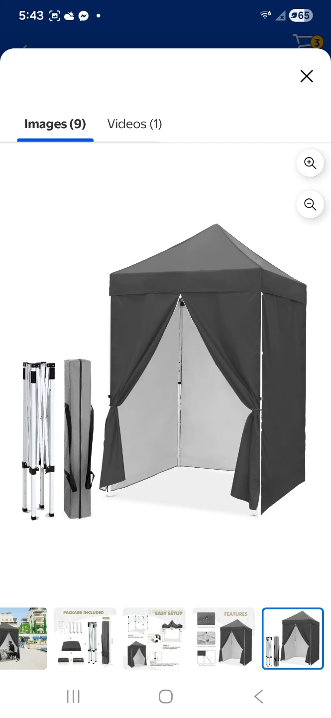 EAGLE PEAK 5x5 Pop-Up Canopy Tent - photo 3