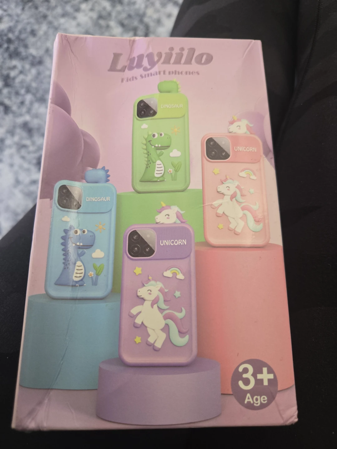 Luyiilo Kids Smart Phone with Camera, Music, Games