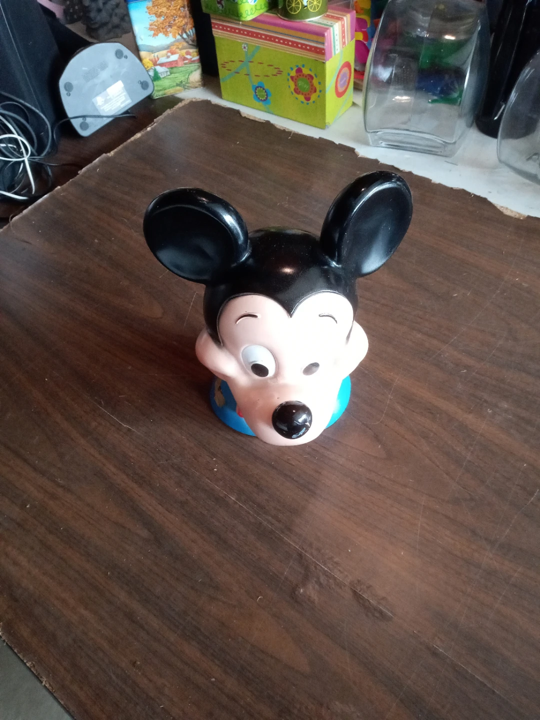 Vintage Mickey Mouse Coin Bank