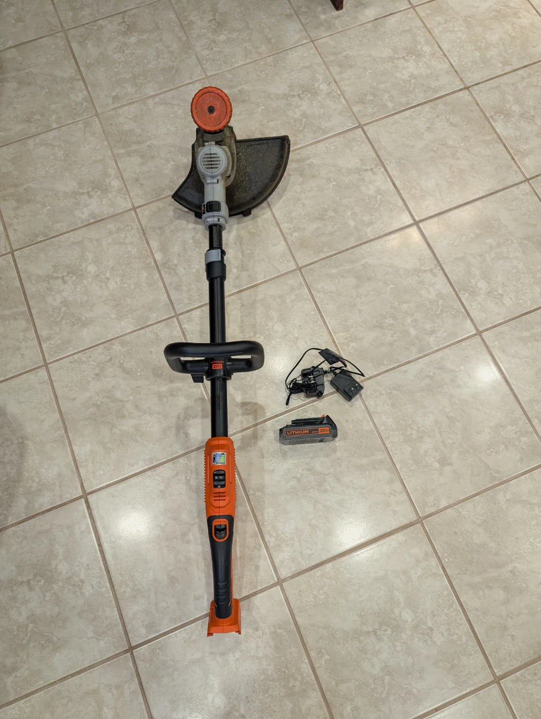 BLACK+DECKER 20V MAX Lithium String Trimmer - photo 2