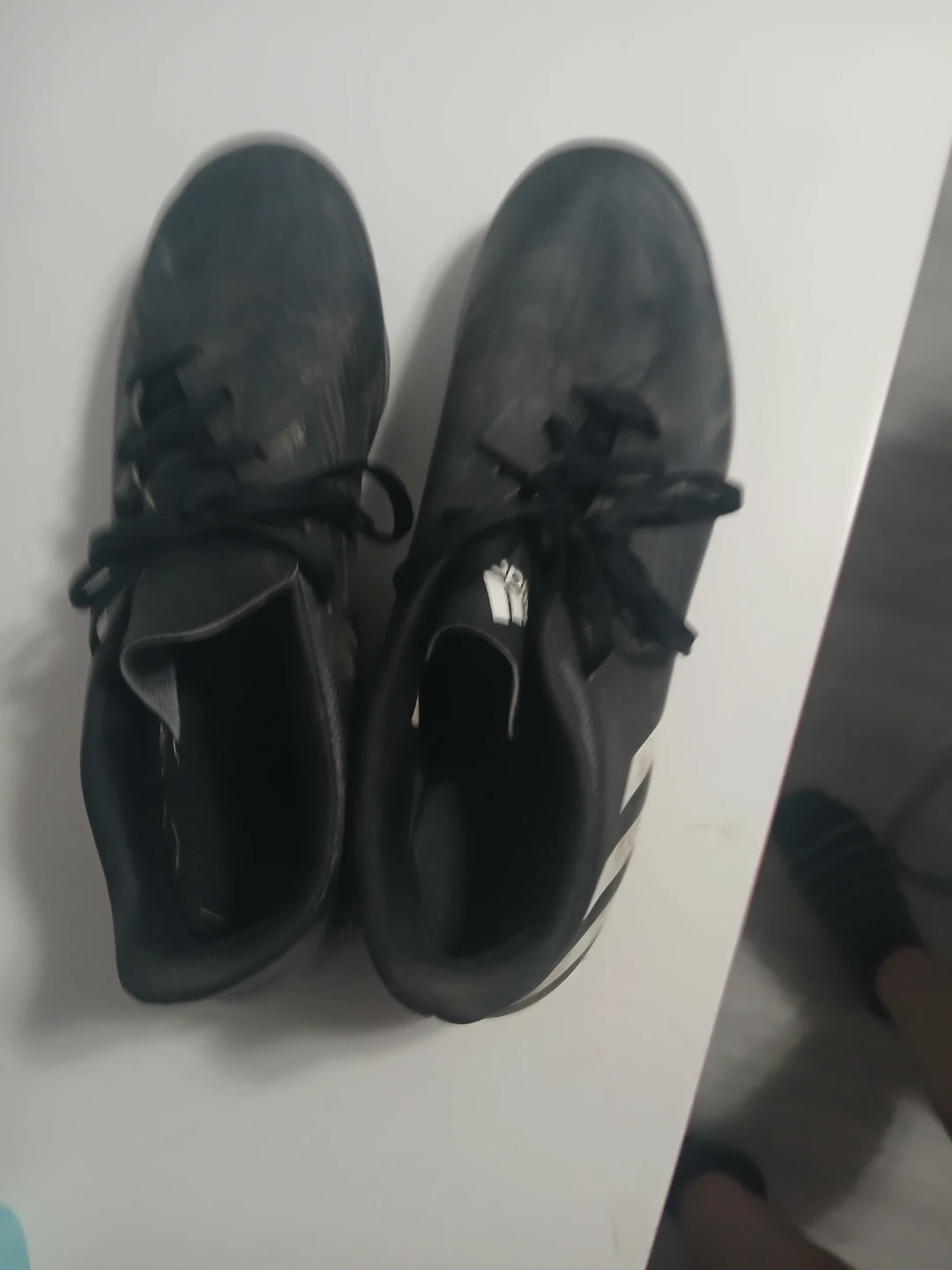 Adidas Black Soccer Cleats