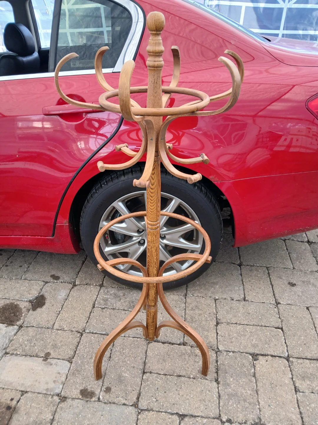 Wooden Coat Rack