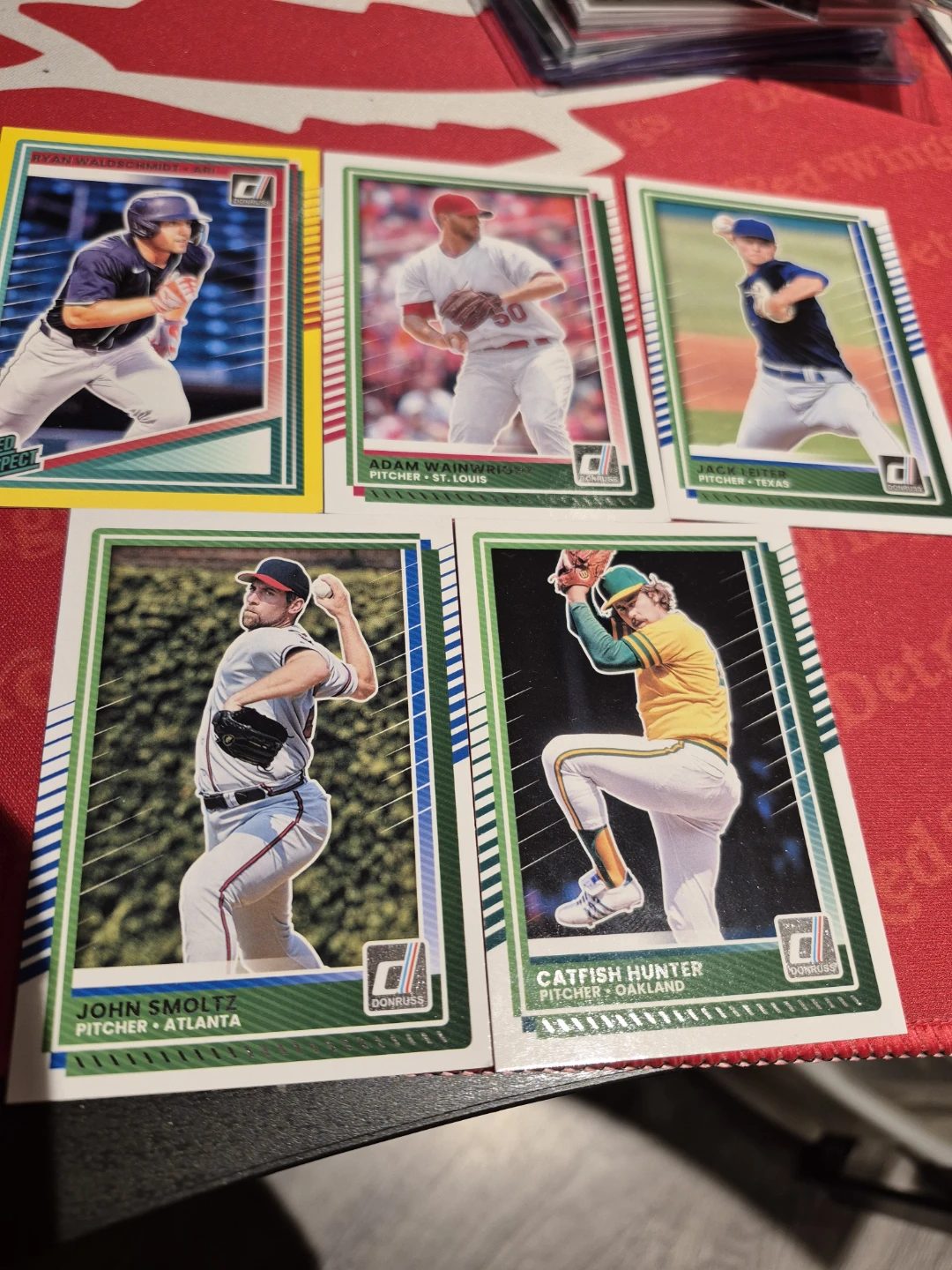 Donruss Baseball Cards - Ryan Wainwright, Jack Leiter...