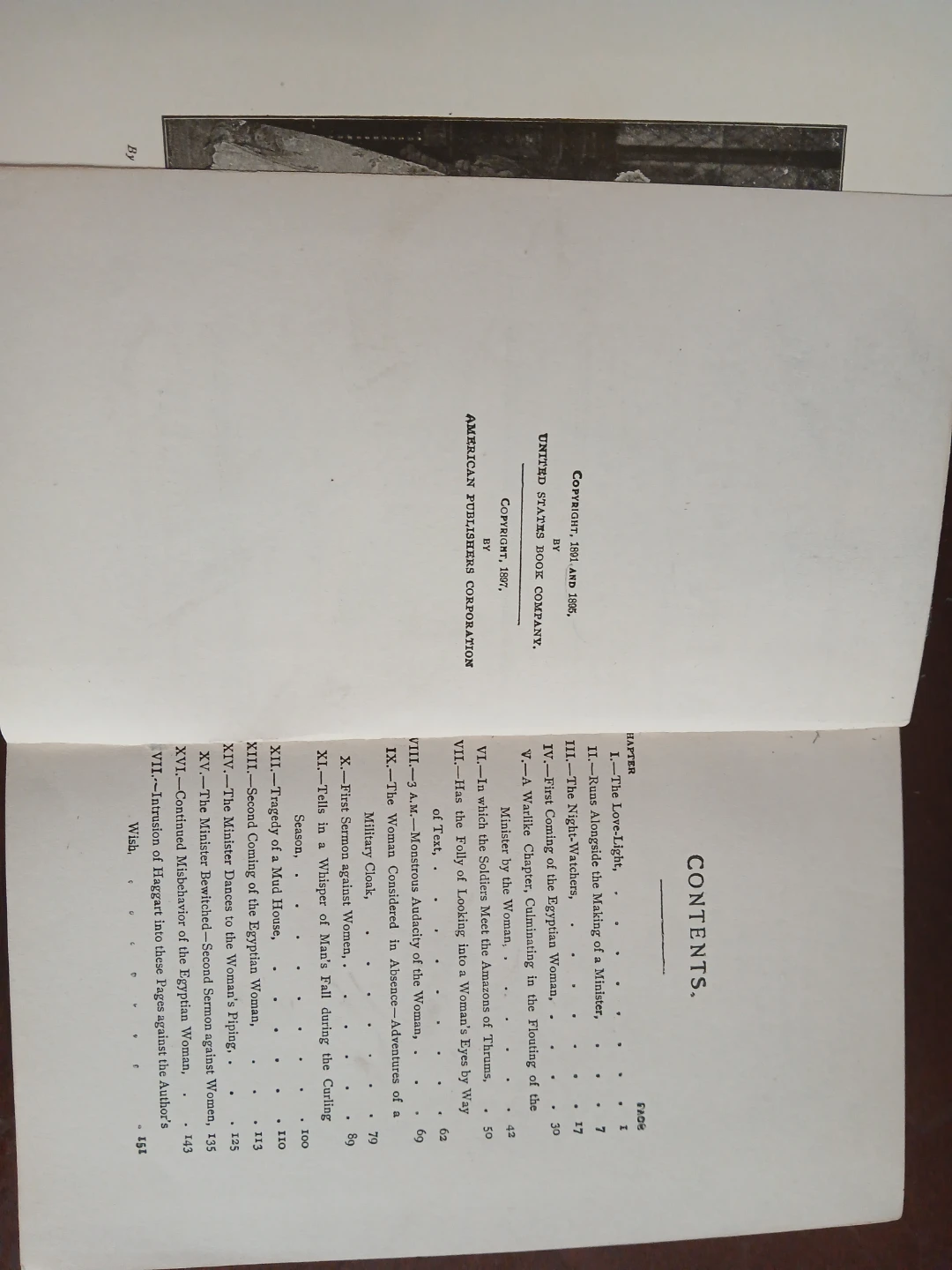 The Little Minister by J. M. Barrie - 1897 Edition - photo 3