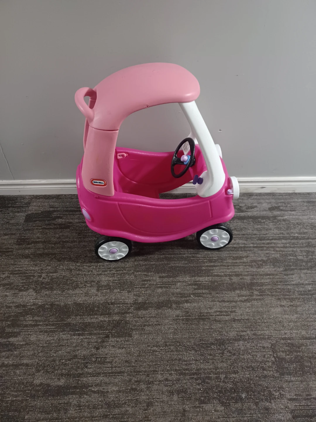 Little Tikes Pink Cozy Coupe Ride-On Toy Car