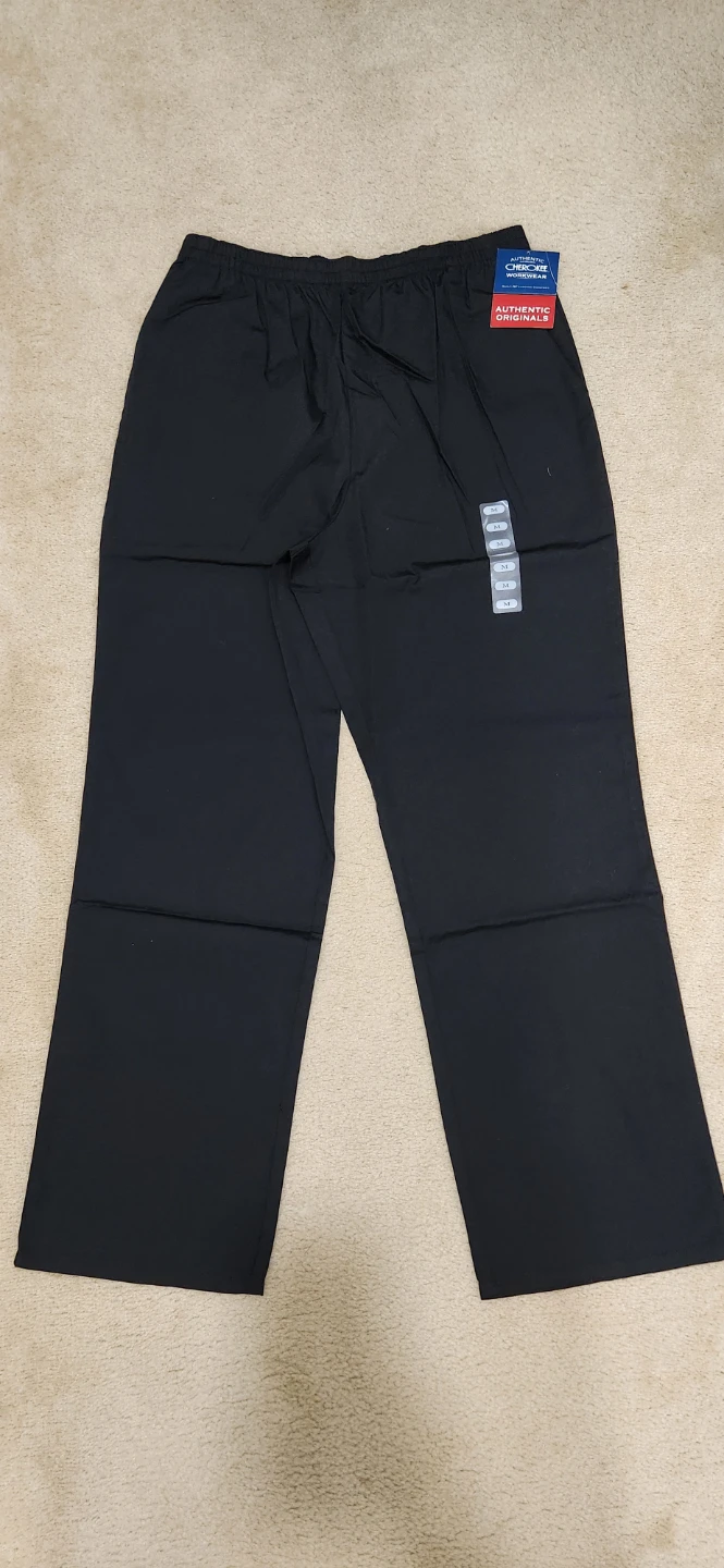 Cherokee Workwear Black Scrub Top & Pants Set - photo 3