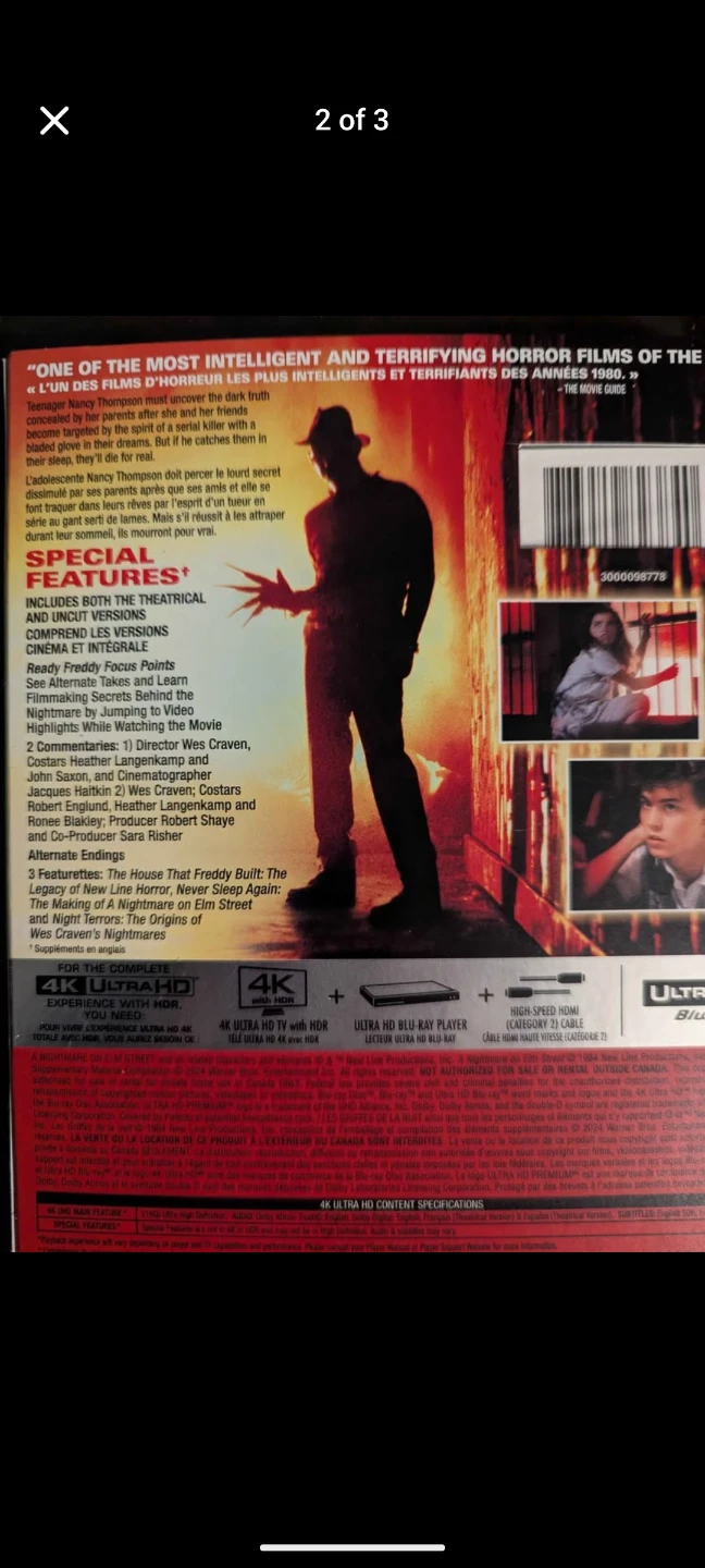 A Nightmare on Elm Street 4K Ultra HD Blu-ray - photo 3